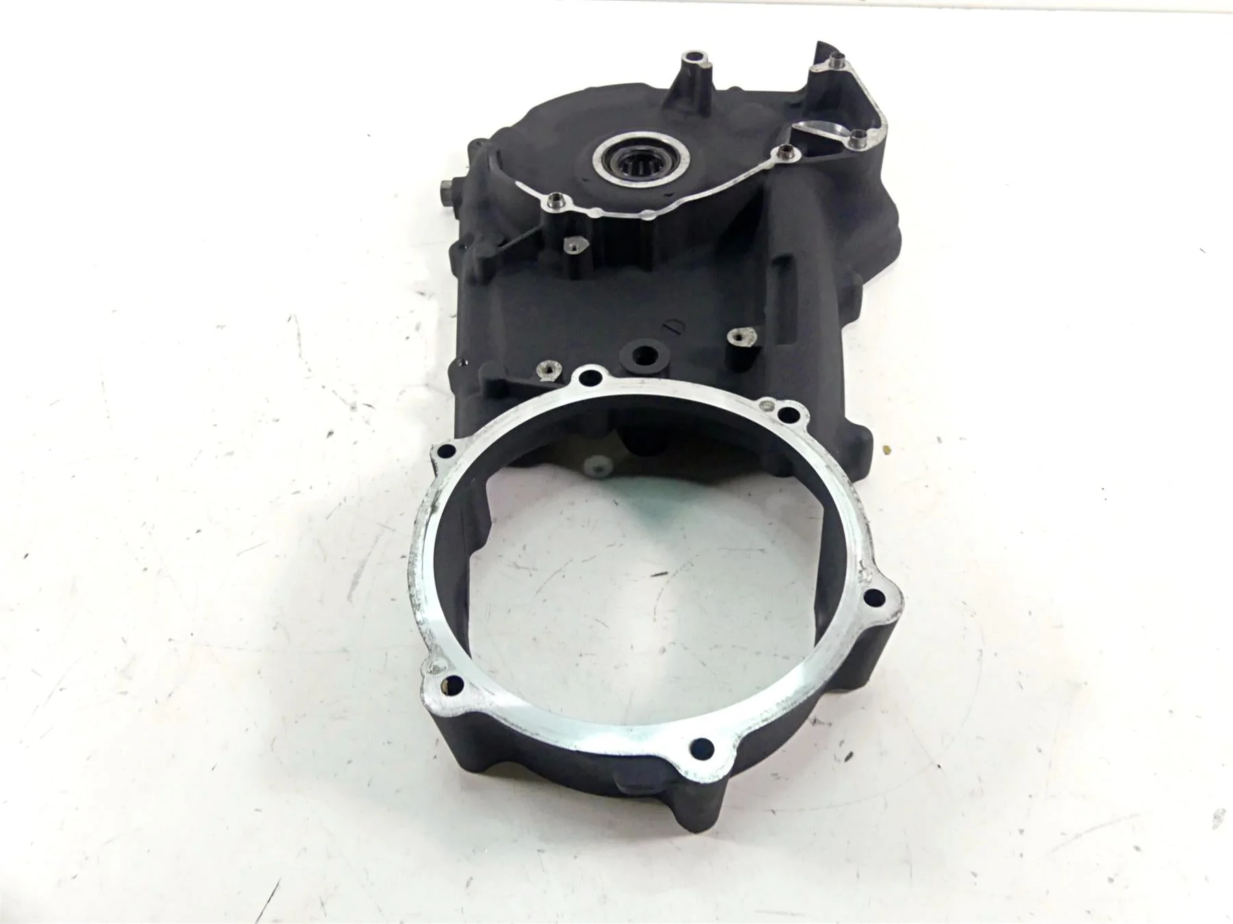 2013 Harley Softail FLSTFB Fat Boy Lo Inner Primary Drive Clutch Cover 60681-06C - Image 8