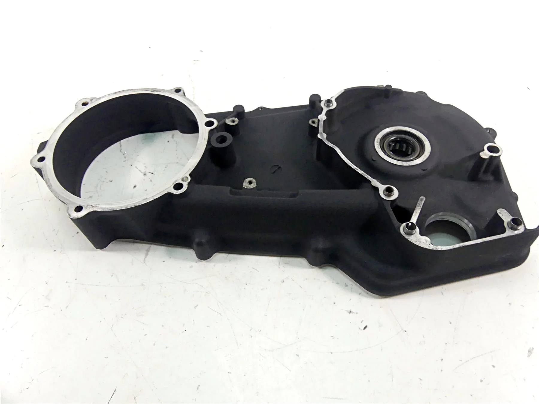 2013 Harley Softail FLSTFB Fat Boy Lo Inner Primary Drive Clutch Cover 60681-06C - Image 9