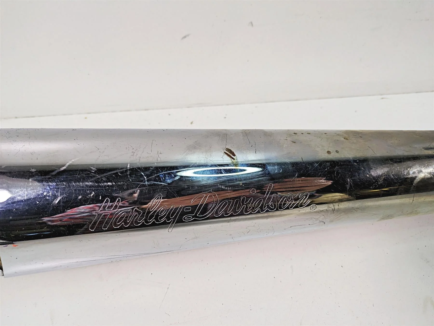 Harley Davison Softail Oem 2 into 1 Exhaust Pipe System Kit -NO O2 Ports 65120-97 - Image 3