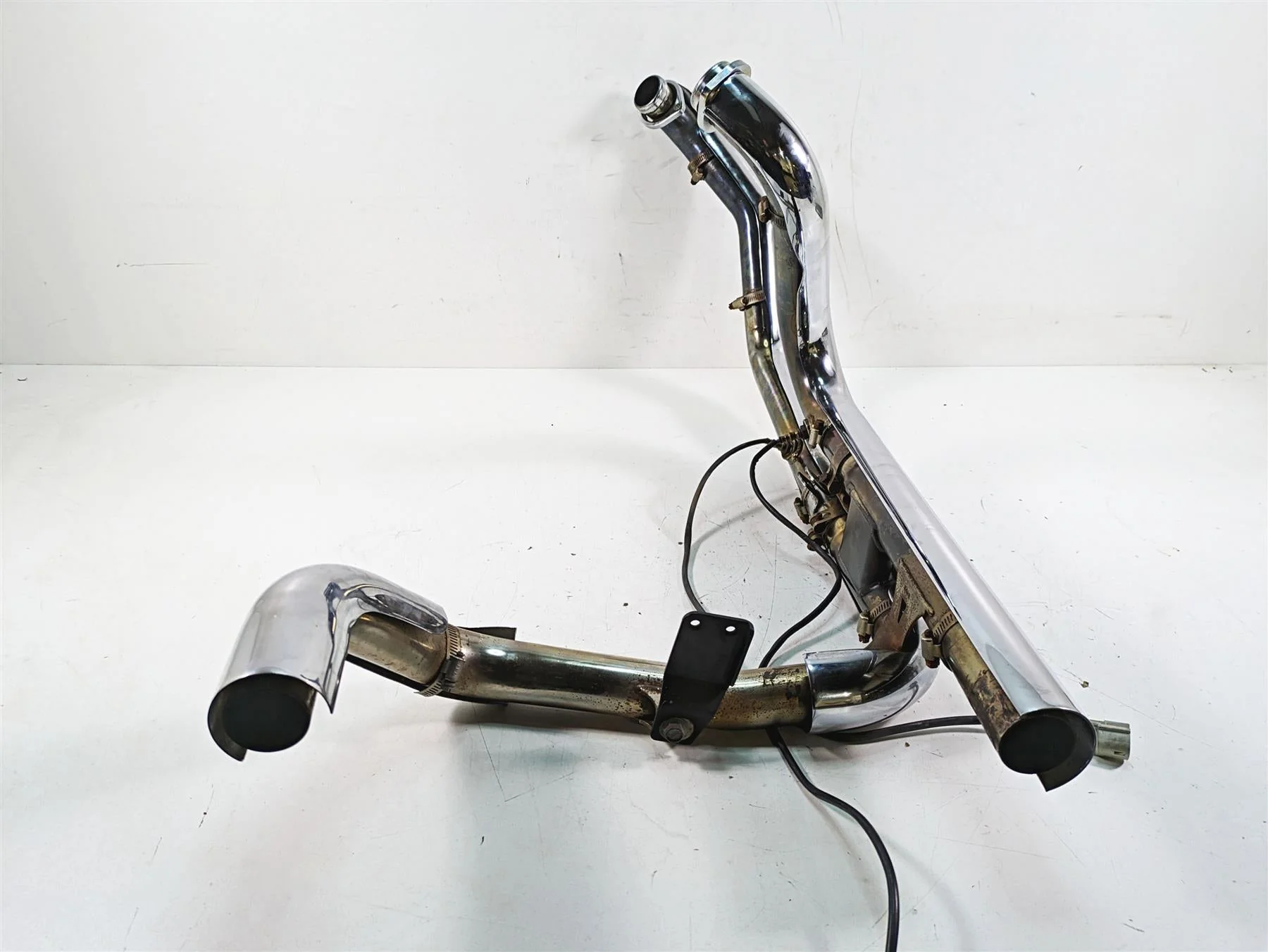 2013 Harley Touring FLHX Street Glide Cobra Powersport True Duals Header 6253 - Image 4