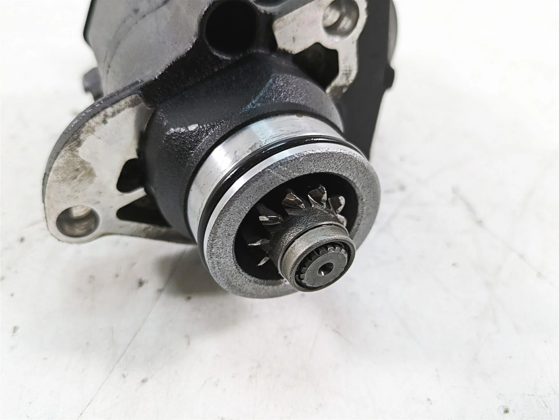 2013 Harley Touring FLHX Street Glide Engine Starter Motor + Cover 31618-06A - Image 6