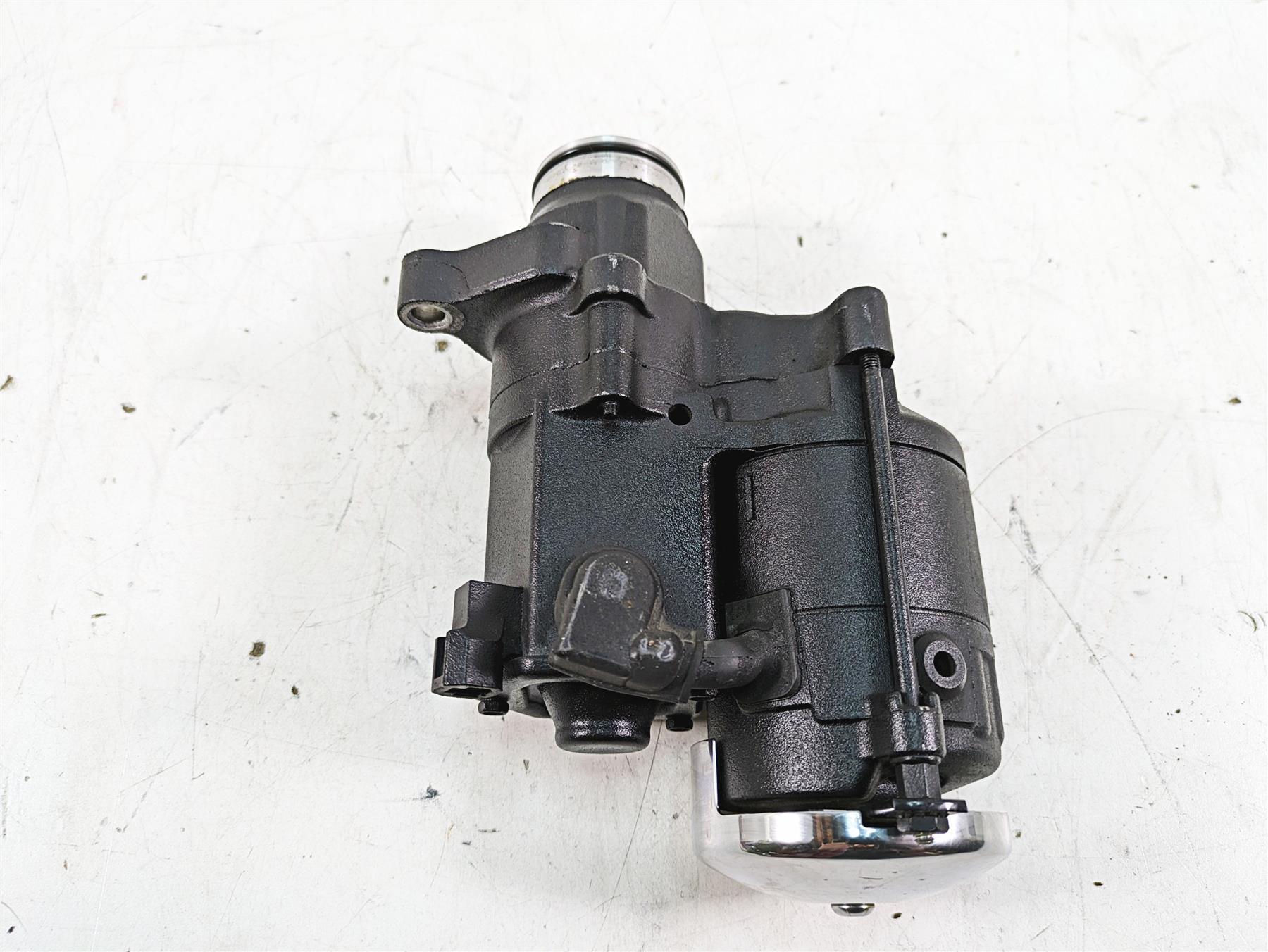 2013 Harley Touring FLHX Street Glide Engine Starter Motor + Cover 31618-06A - Image 9