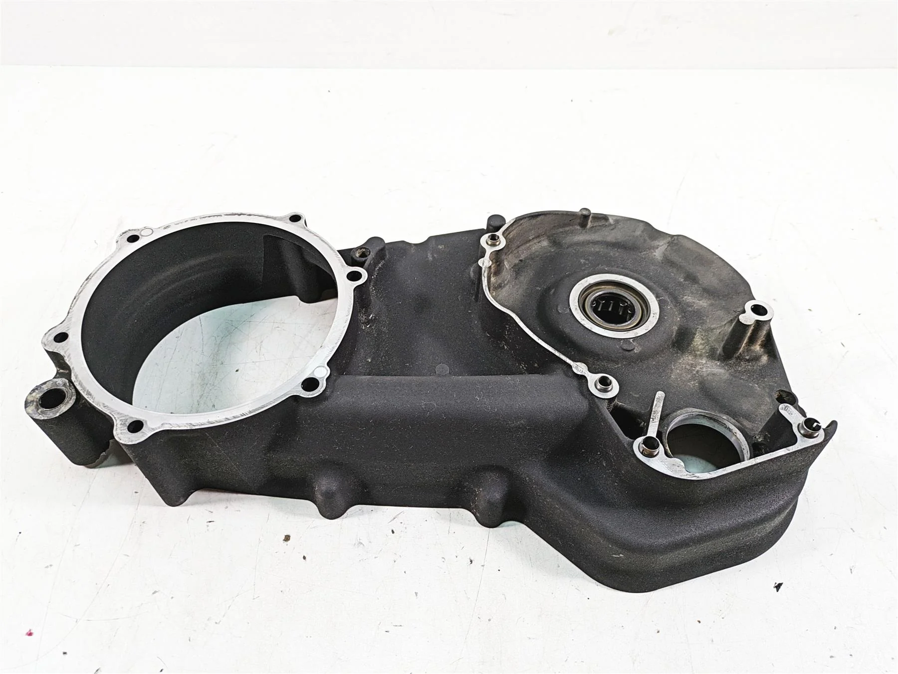 2013 Harley Touring FLHX Street Glide Inner Primary Clutch Cover -Read 60677-07A - Image 4