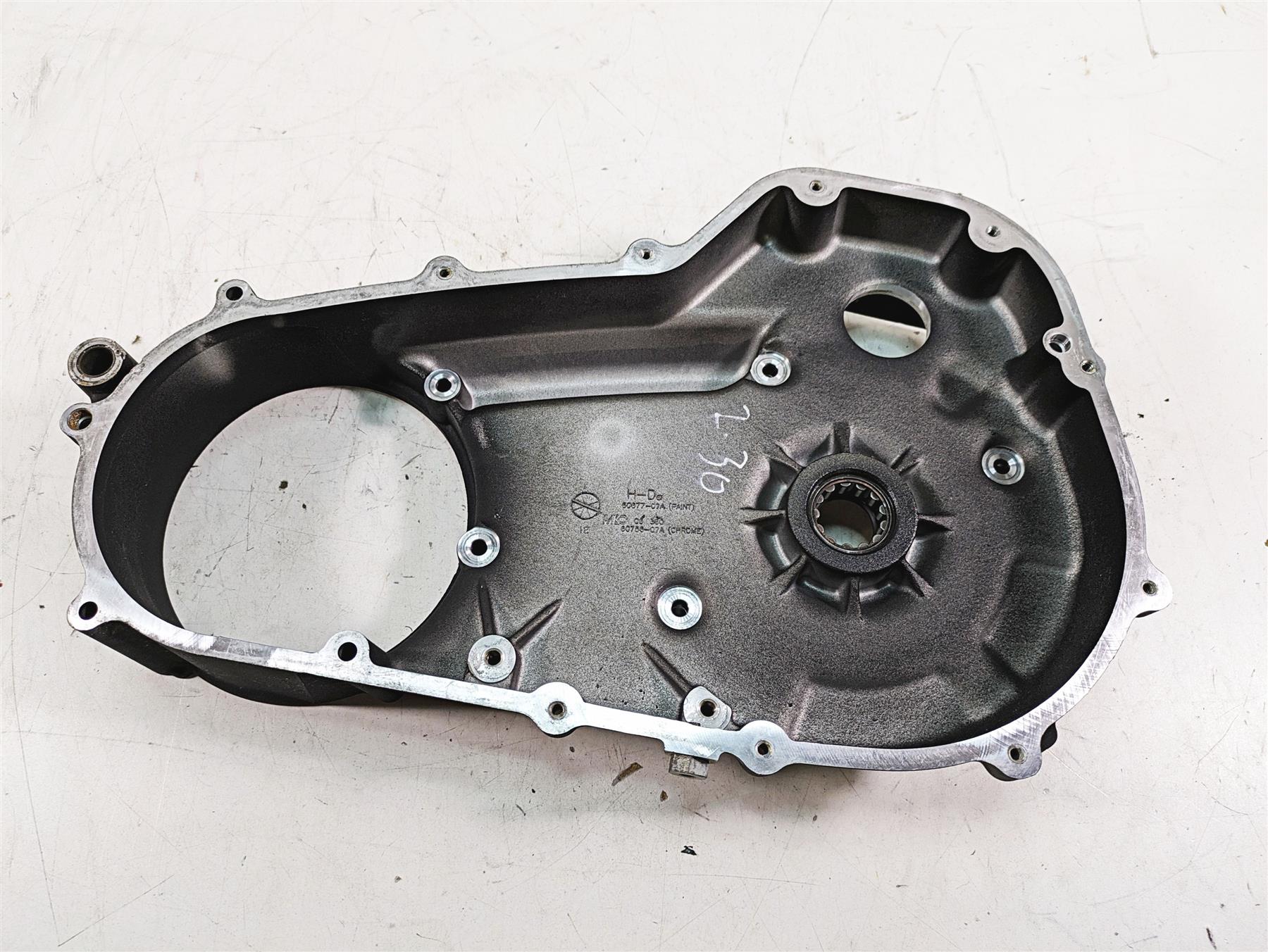 2013 Harley Touring FLHX Street Glide Inner Primary Clutch Cover -Read 60677-07A - Image 8