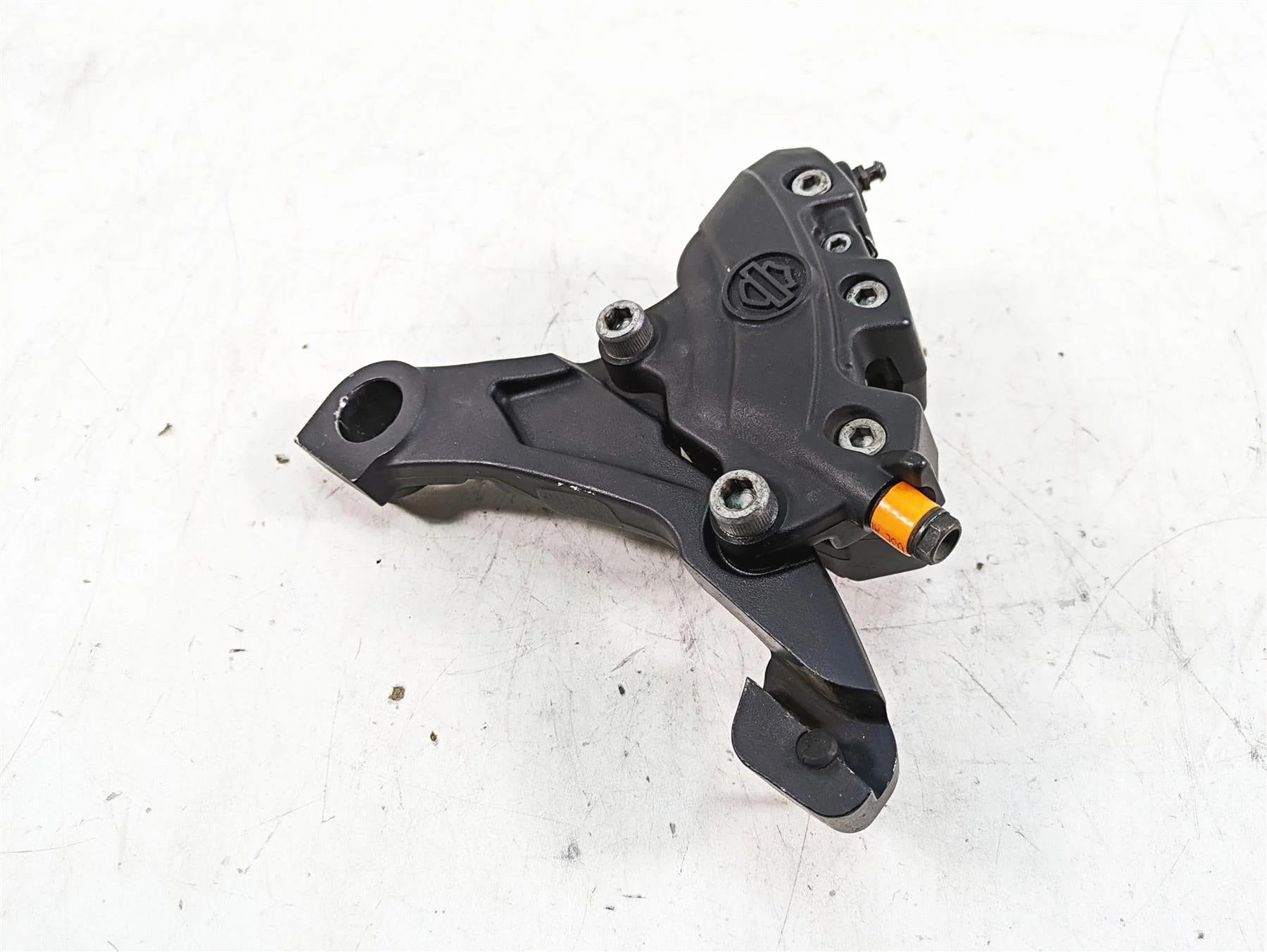 2013 Harley Touring FLHX Street Glide Rear Brembo Brake Caliper 25mm 44080-08C - Image 2