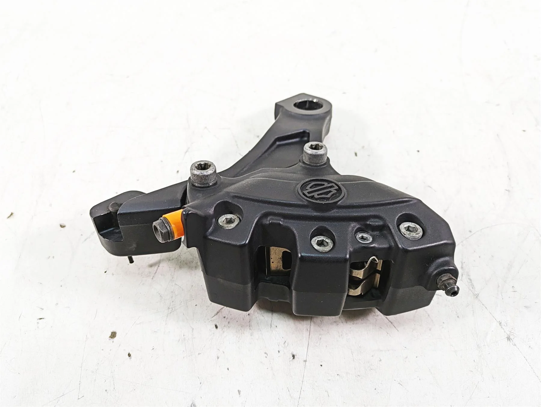 2013 Harley Touring FLHX Street Glide Rear Brembo Brake Caliper 25mm 44080-08C - Image 3