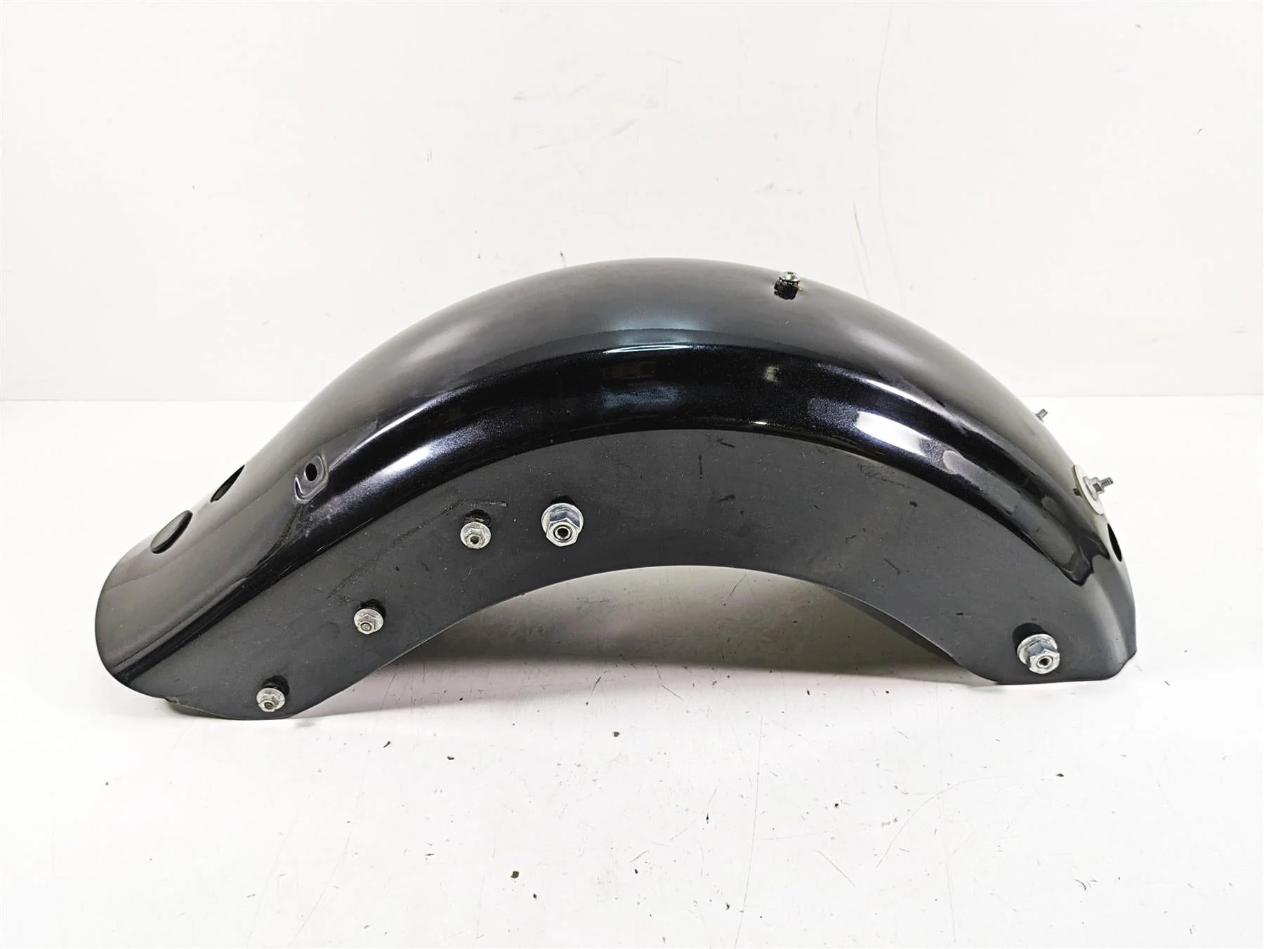 2013 Harley Touring FLHX Street Glide Rear Fender Vivid Black 58702-09 - Image 2