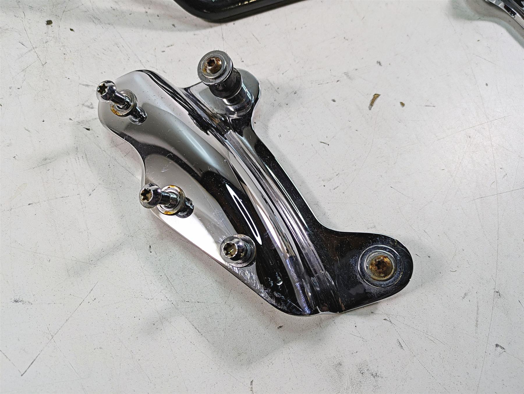 2013 Harley Touring FLHX Street Glide Sissy Bar Luggage Rack & Mounts Set -Read - Image 2