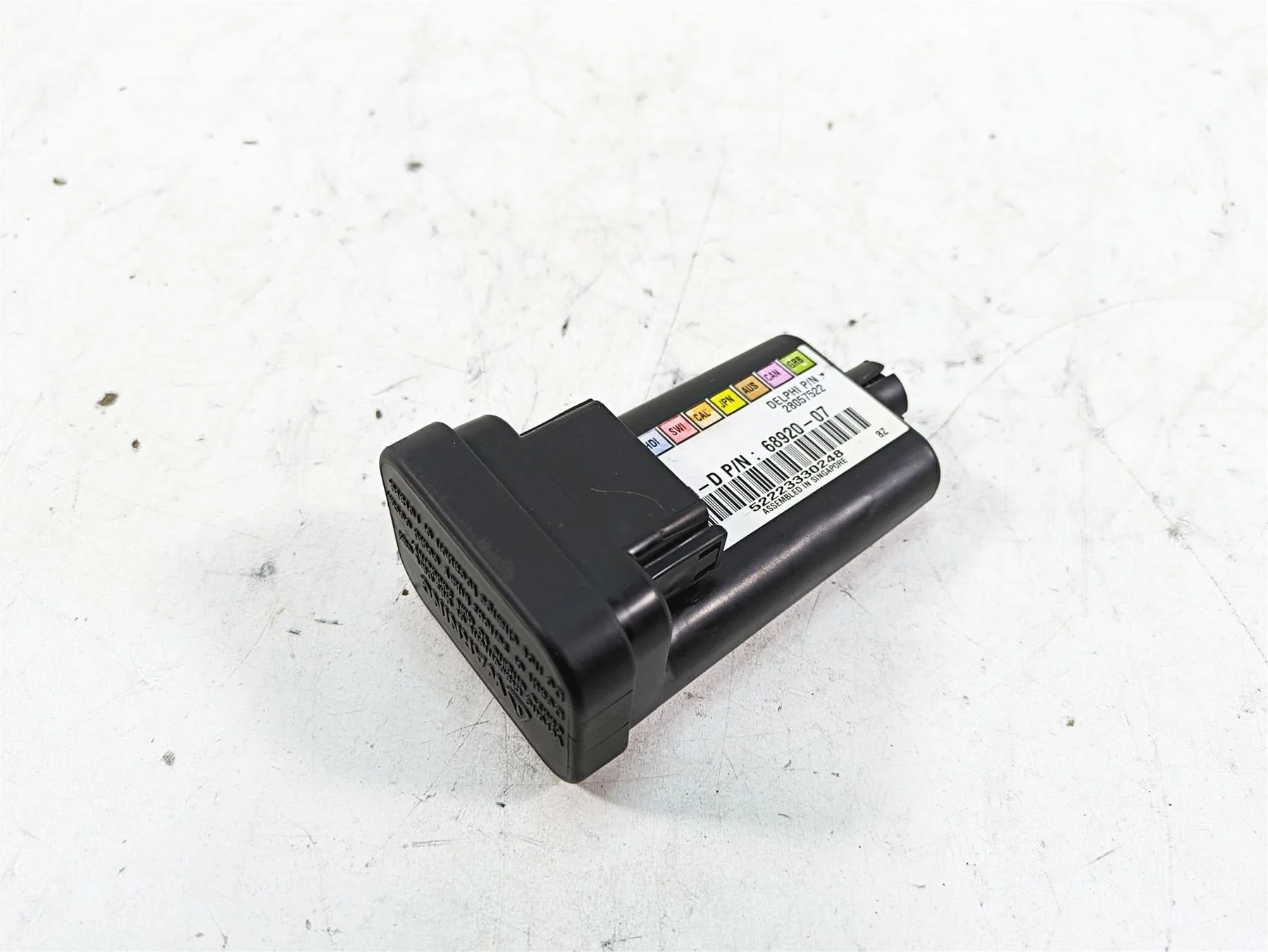 2013 Harley Touring FLHX Street Glide Tsm Turn Signal Flasher Module  68920-07 - Image 11