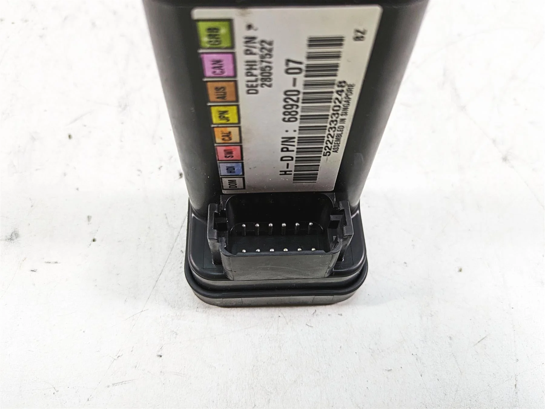 2013 Harley Touring FLHX Street Glide Tsm Turn Signal Flasher Module  68920-07 - Image 7