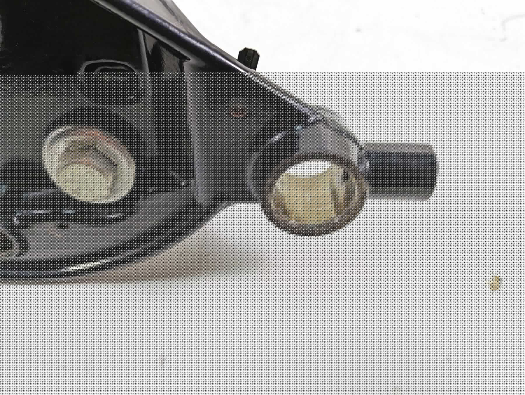 2013 Harley Touring FLHX Street Glide Upper Triple Tree Riser Set 45435-10 - Image 9