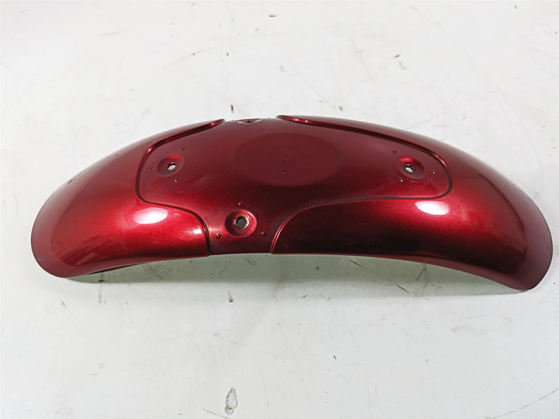2013 Harley VRSCDX Night Rod Sp Front Fender Ember Red Sunglo 59022-07 - Image 3