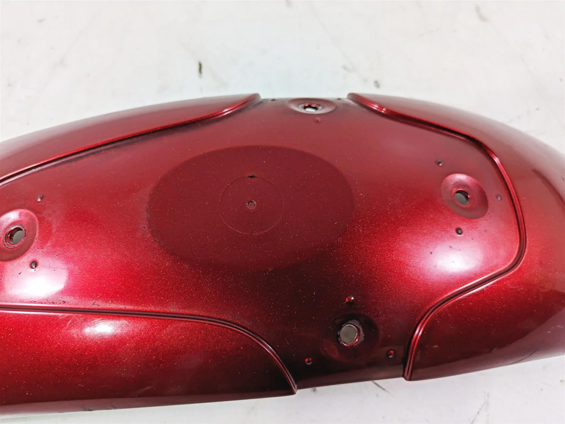 2013 Harley VRSCDX Night Rod Sp Front Fender Ember Red Sunglo 59022-07 - Image 8