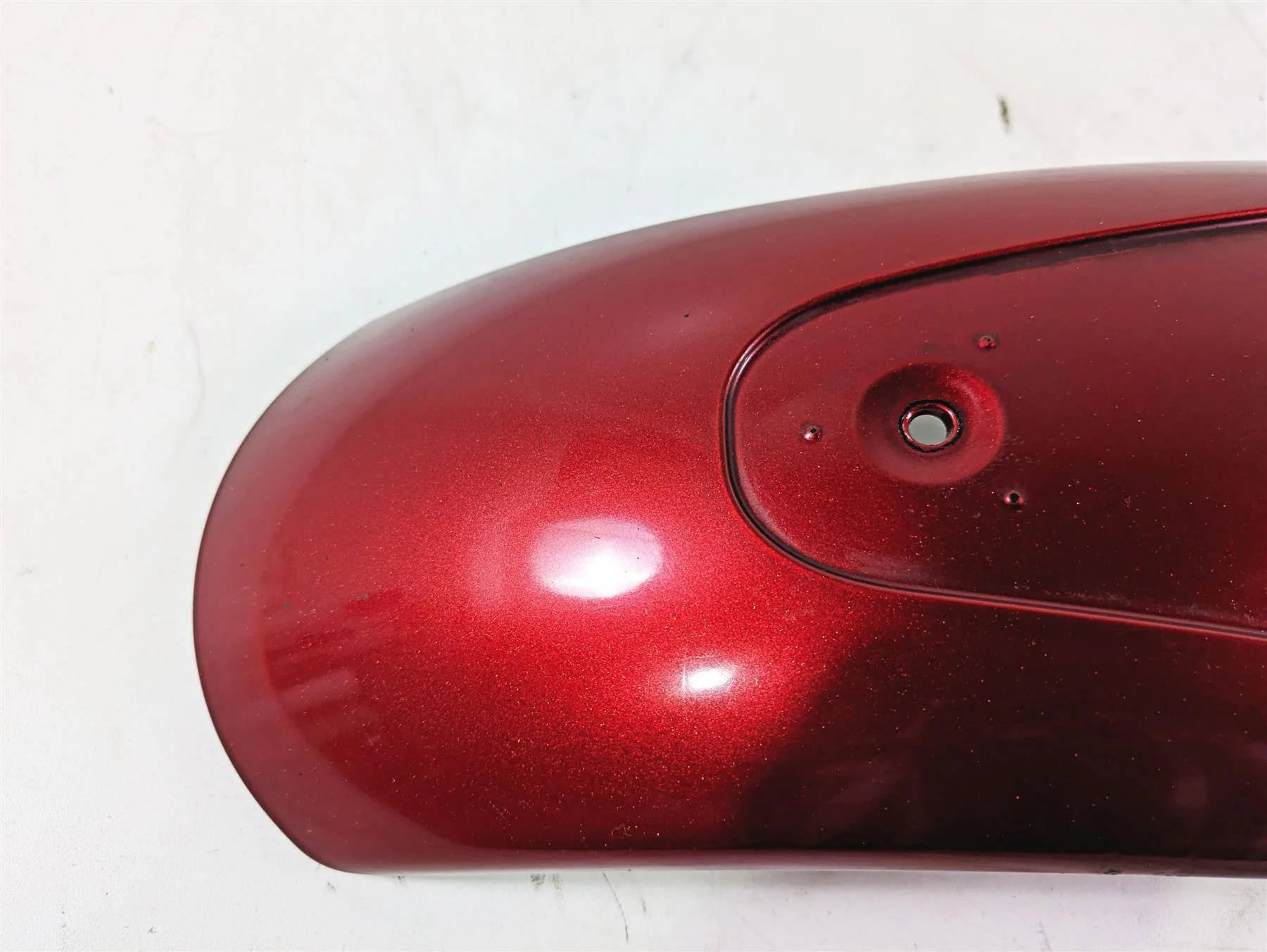 2013 Harley VRSCDX Night Rod Sp Front Fender Ember Red Sunglo 59022-07 - Image 9