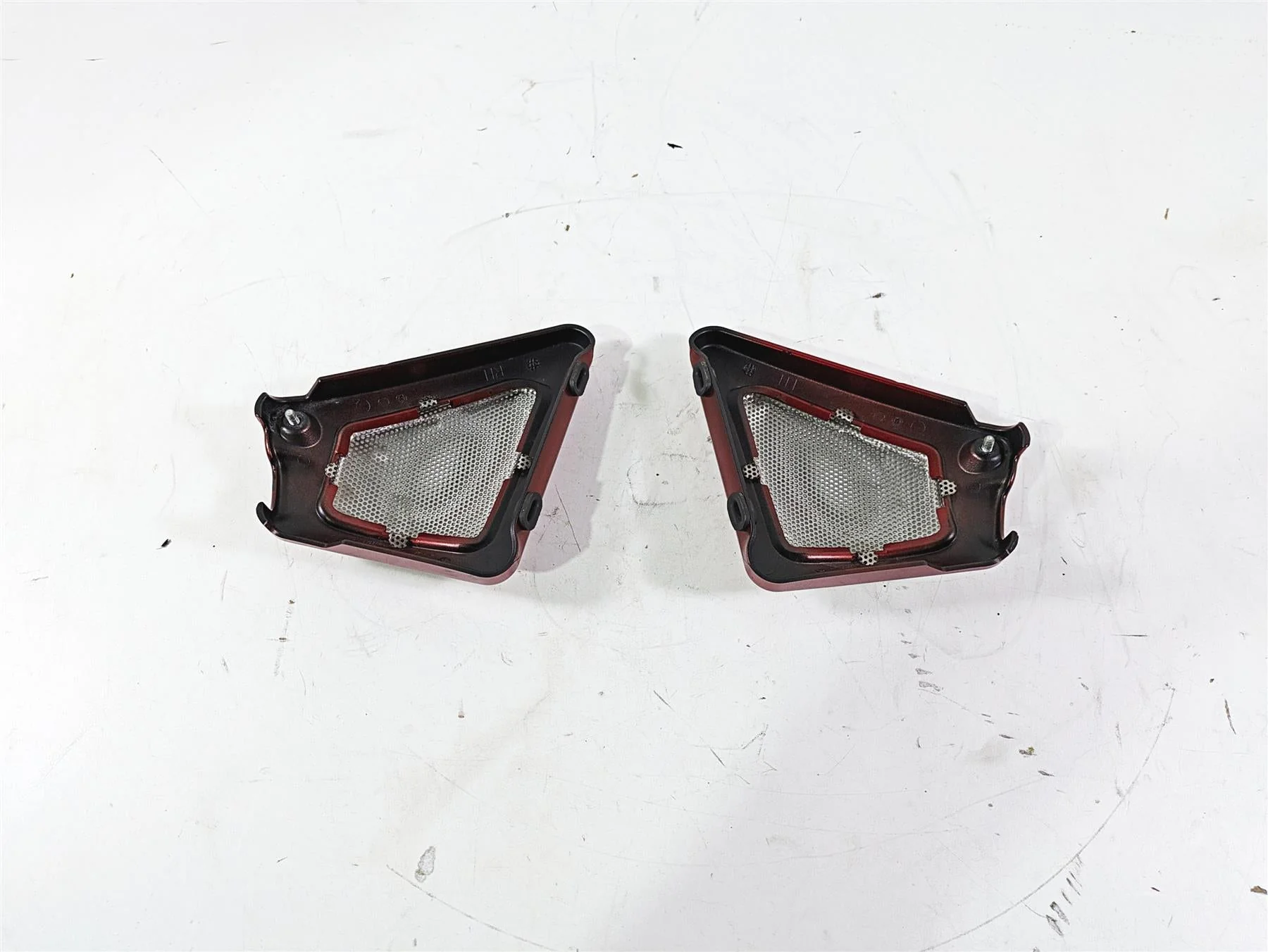 2013 Harley VRSCDX Night Rod Sp Neck Cover Set Ember Red Sunglo 66297-07 - Image 7