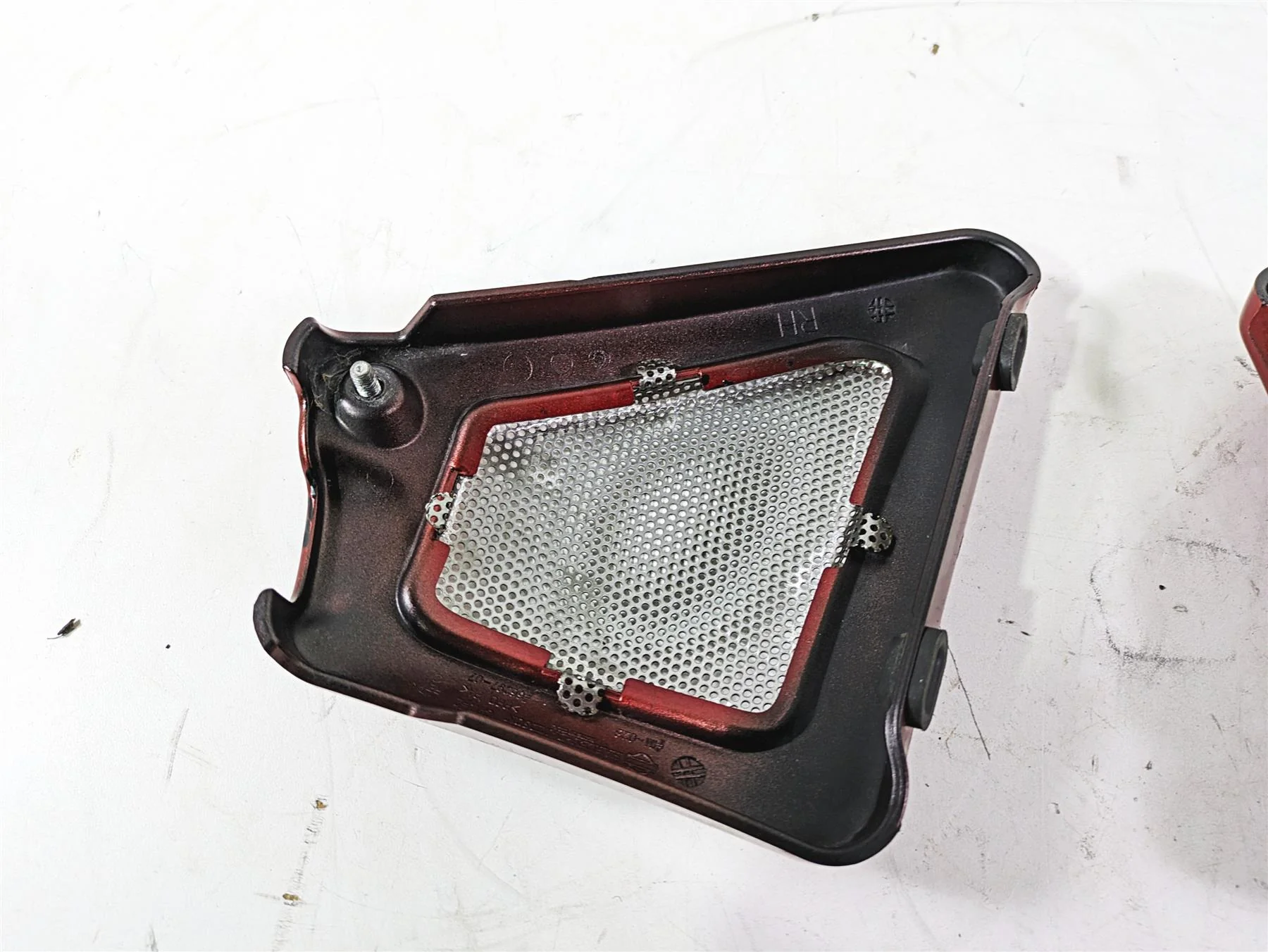 2013 Harley VRSCDX Night Rod Sp Neck Cover Set Ember Red Sunglo 66297-07 - Image 9
