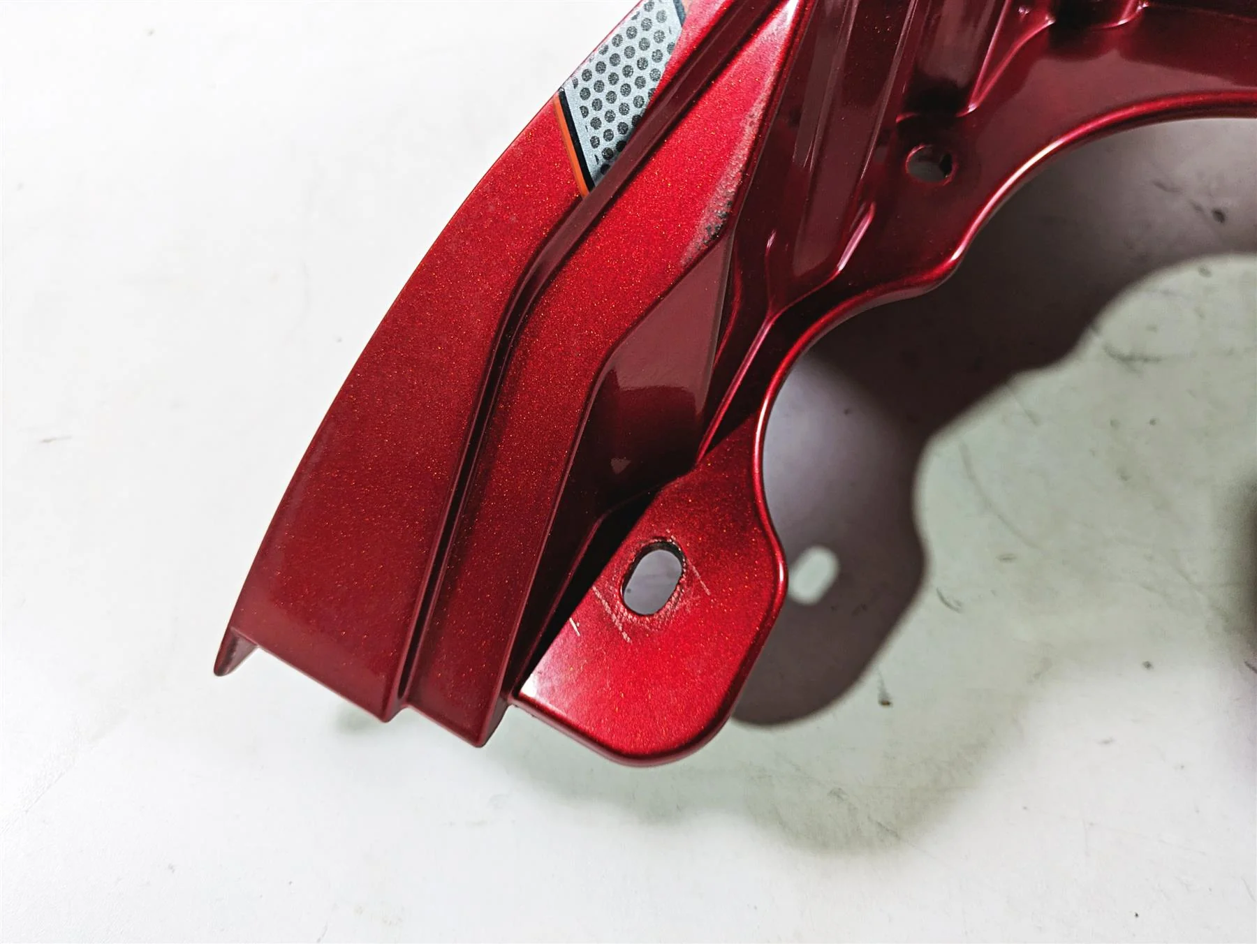2013 Harley VRSCDX Night Rod Sp Rear Fender Red Sunglo 59500030 - Image 8