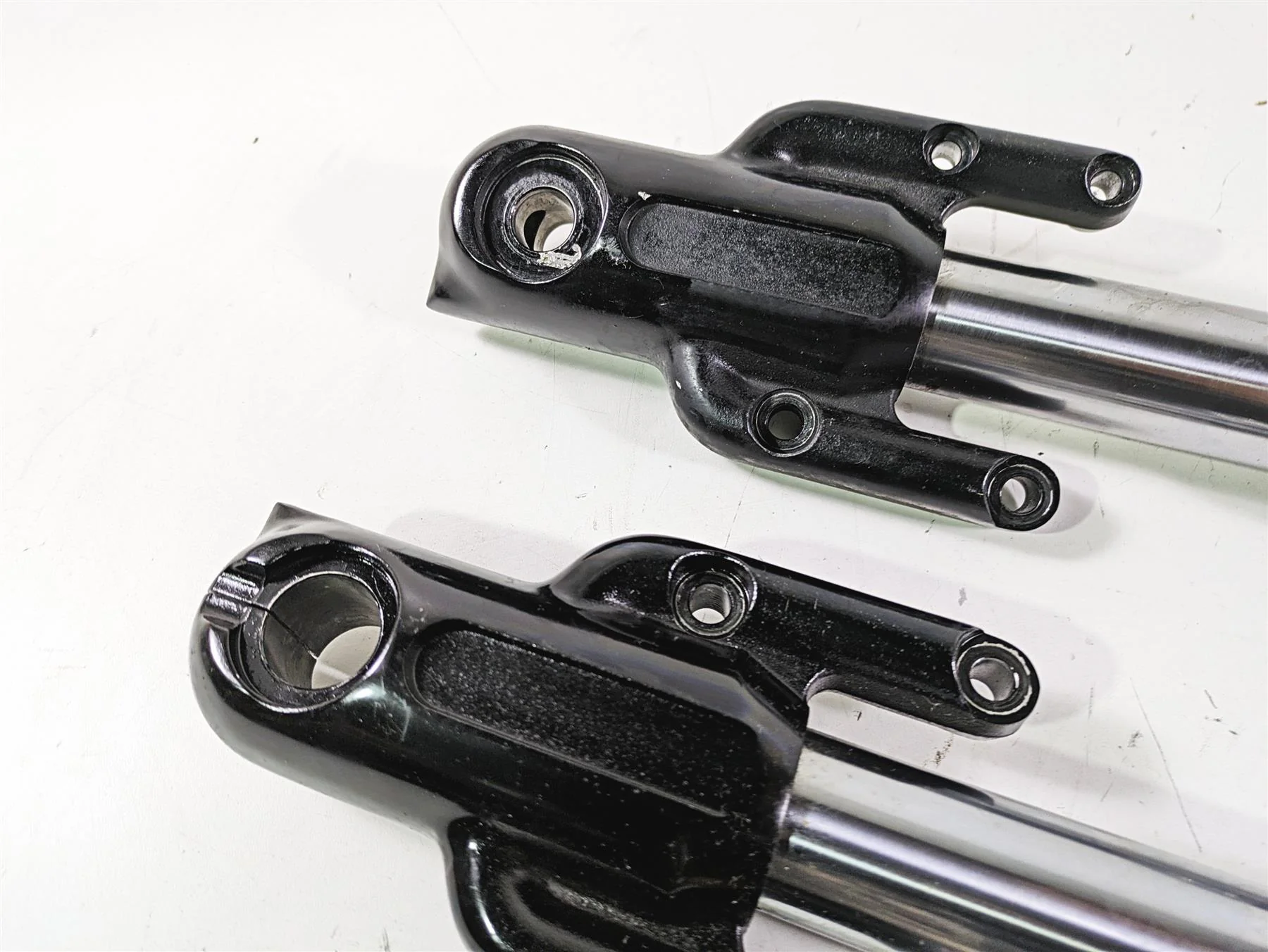 2013 Harley VRSCDX Night Rod Sp Showa Front Fork Leg Set READ 45400003 45400004 - Image 9