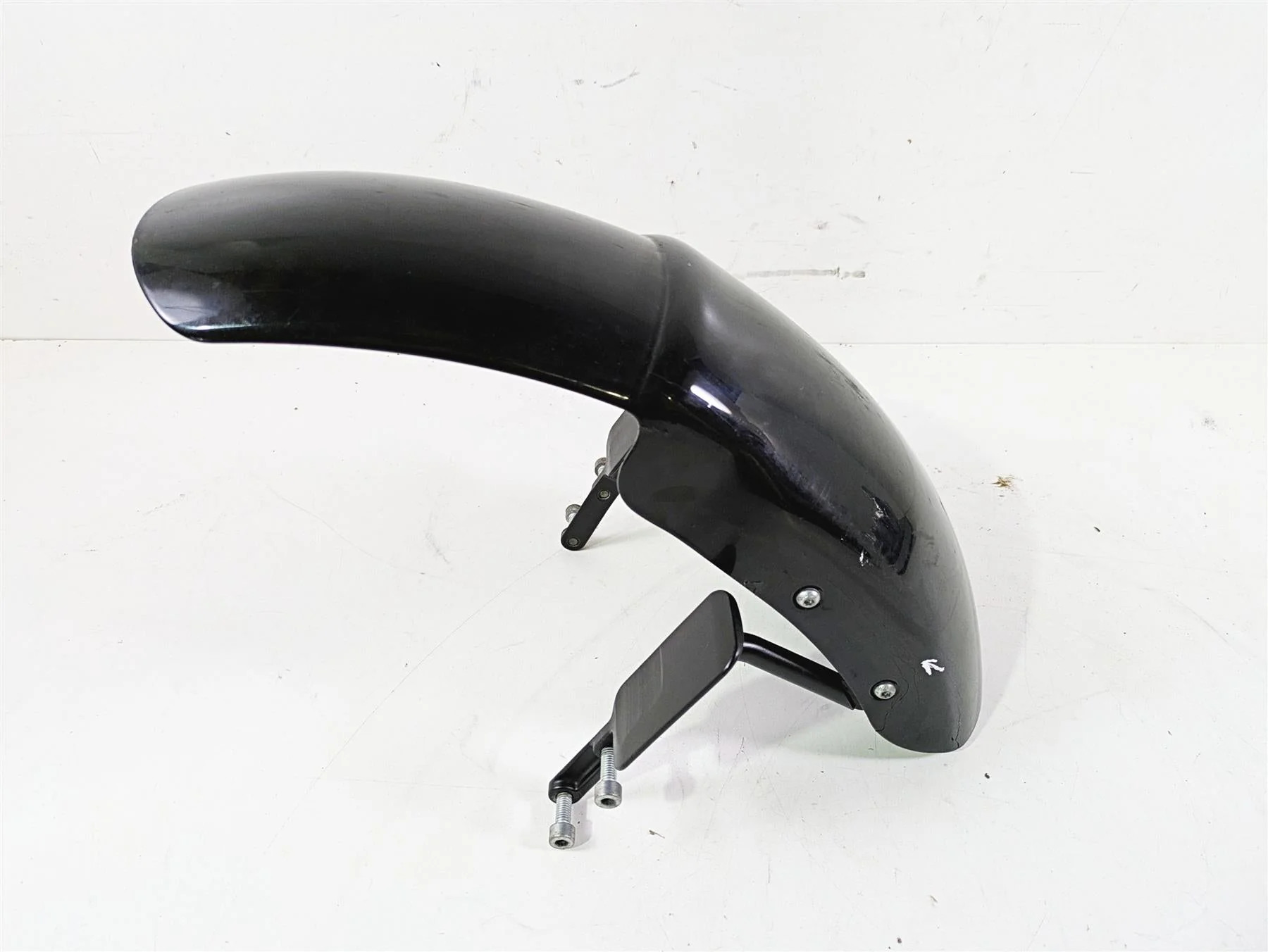 2013 Harley VRSCF Muscle Rod Front Fender & Bracket - Dent - Read 59024-09