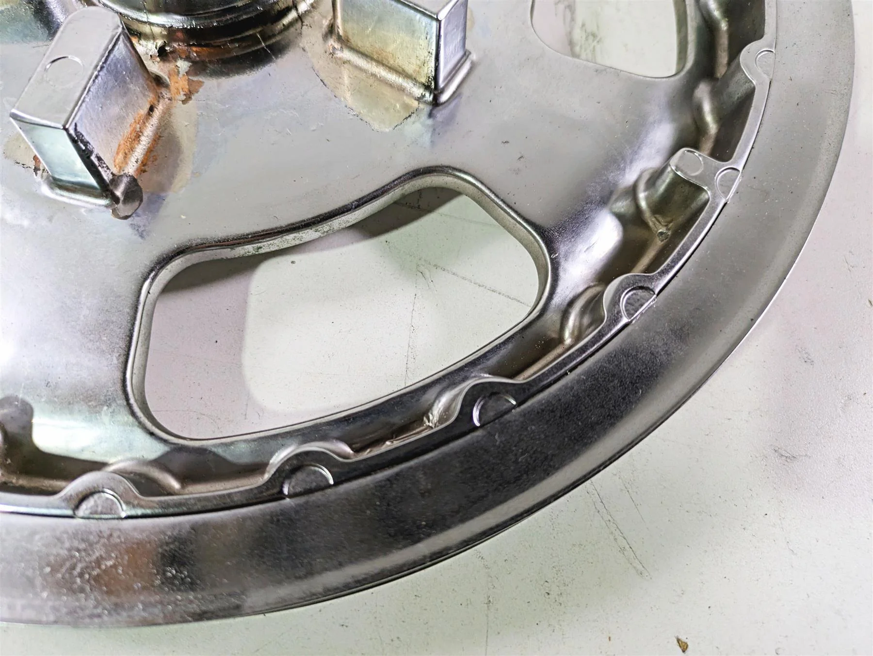 2013 Harley VRSCF Muscle Rod Rear Chrome Drive Belt Sprocket Pulley 72T 40590-07 - Image 10