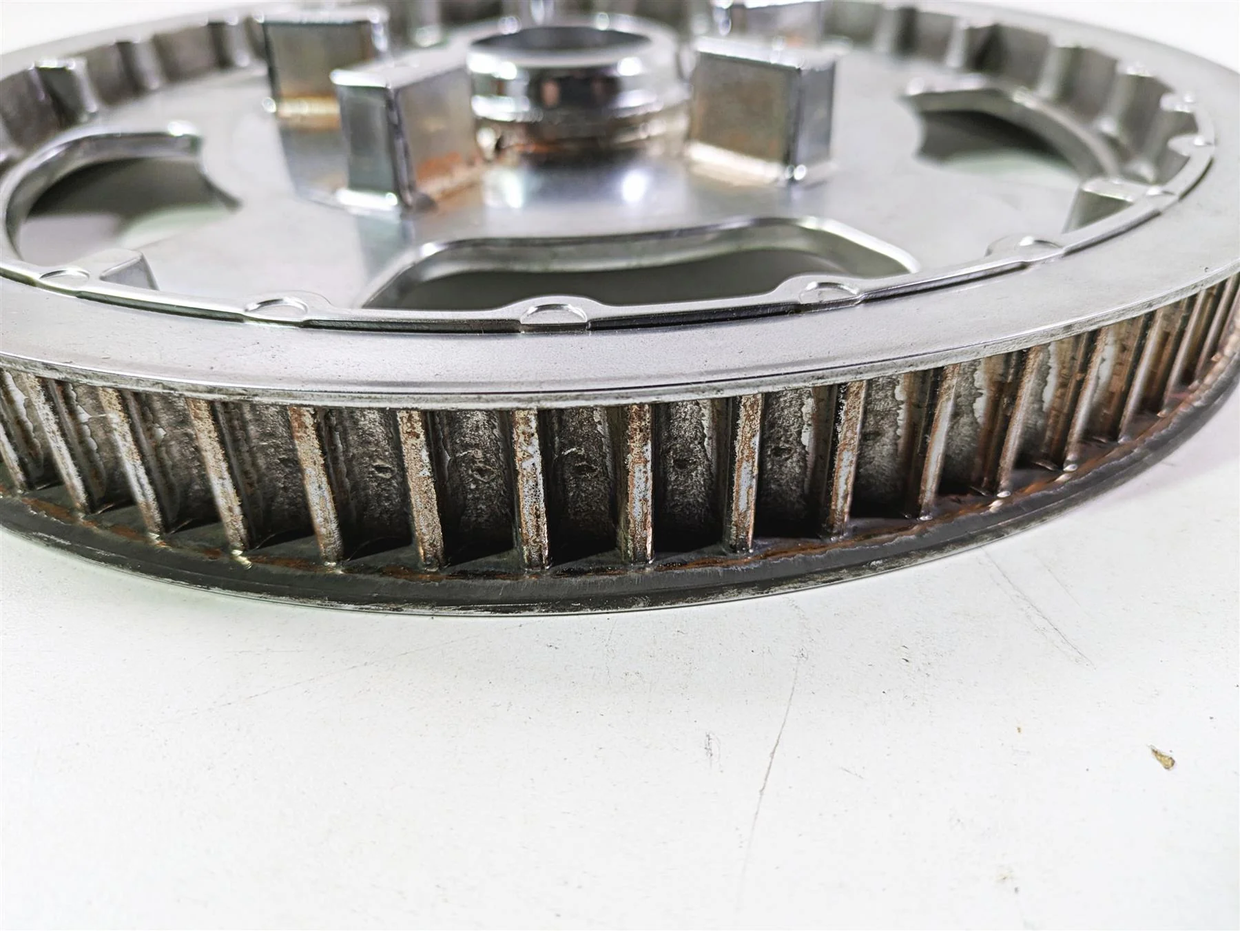 2013 Harley VRSCF Muscle Rod Rear Chrome Drive Belt Sprocket Pulley 72T 40590-07 - Image 11