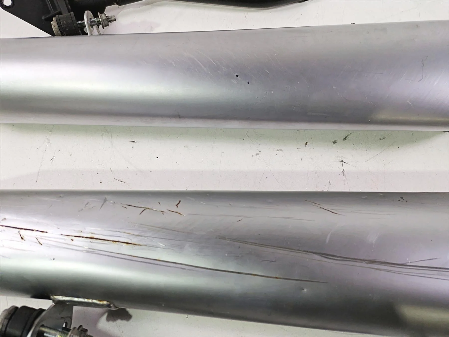 2013 Harley VRSCF Muscle Rod Vance Hines Slip On Muffler Exhaust Set 1801-0343 - Image 8