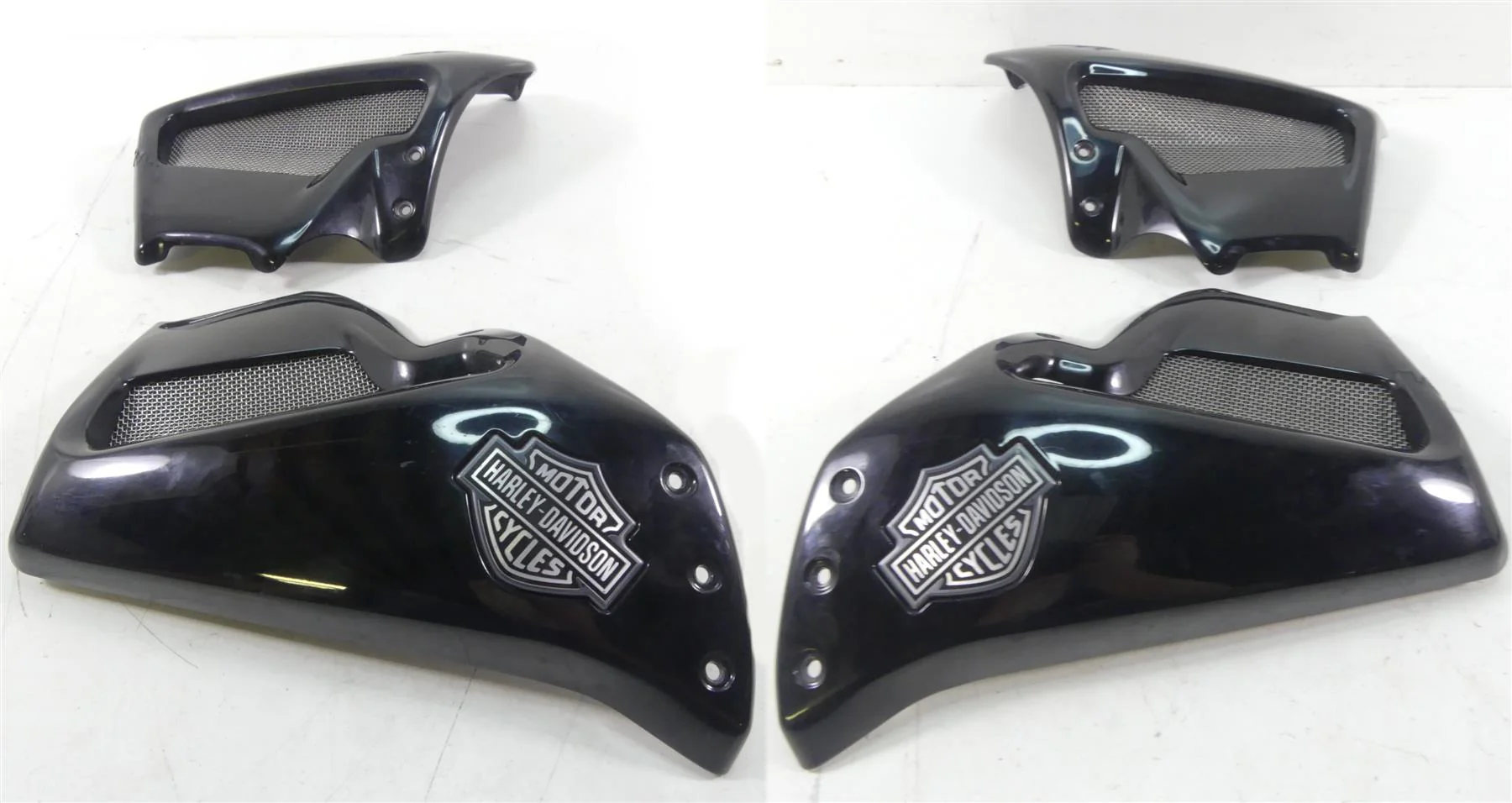 2013 Harley VRSCF Muscle V-Rod Air Box Neck Cover Fairing Set - Read 66531-09