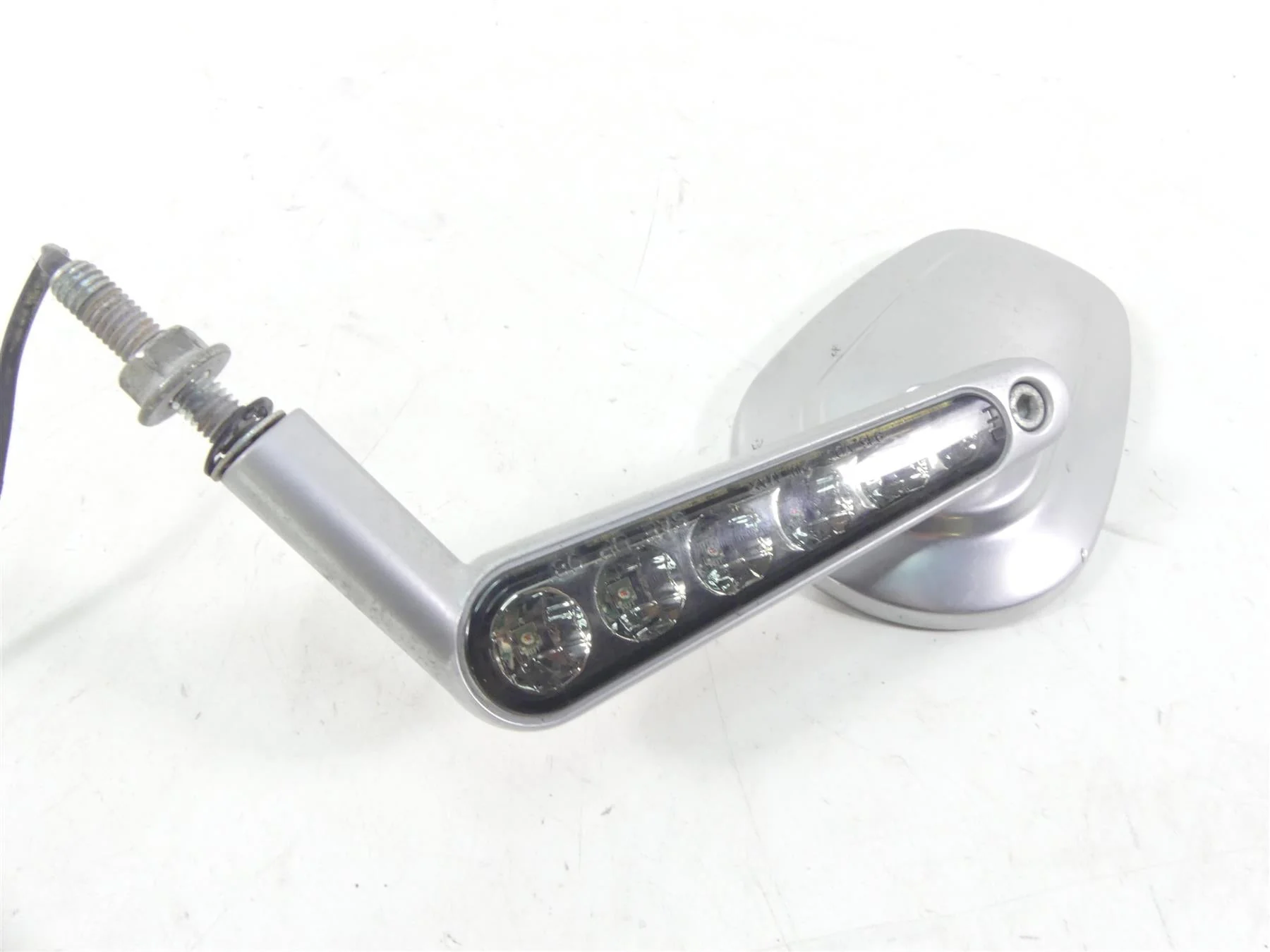 2013 Harley VRSCF Muscle V-Rod Right Rear View Mirror + Blinker �69395-09A - Image 2