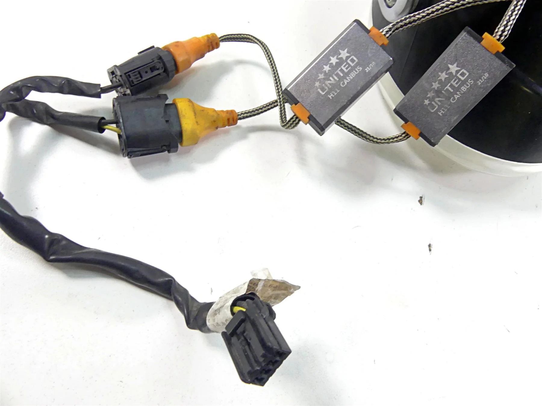 2013 Harley VRSCF Muscle Vrod Led Headlight Head Light Lamp Lens 69873-07B - Image 6