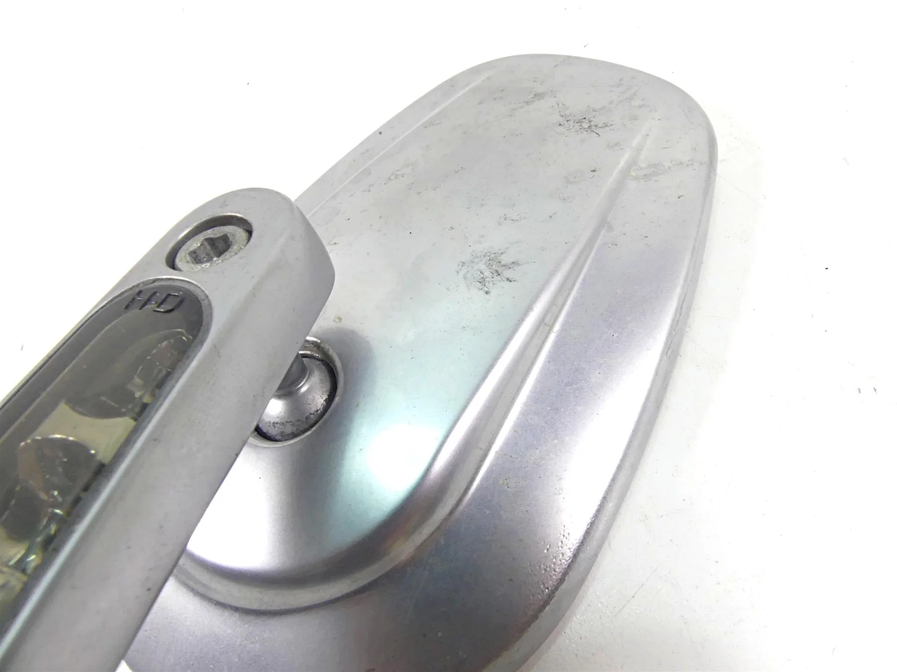 2013 Harley VRSCF Muscle Vrod Left Rear View Mirror Blinker Set 92095-09 - Image 3