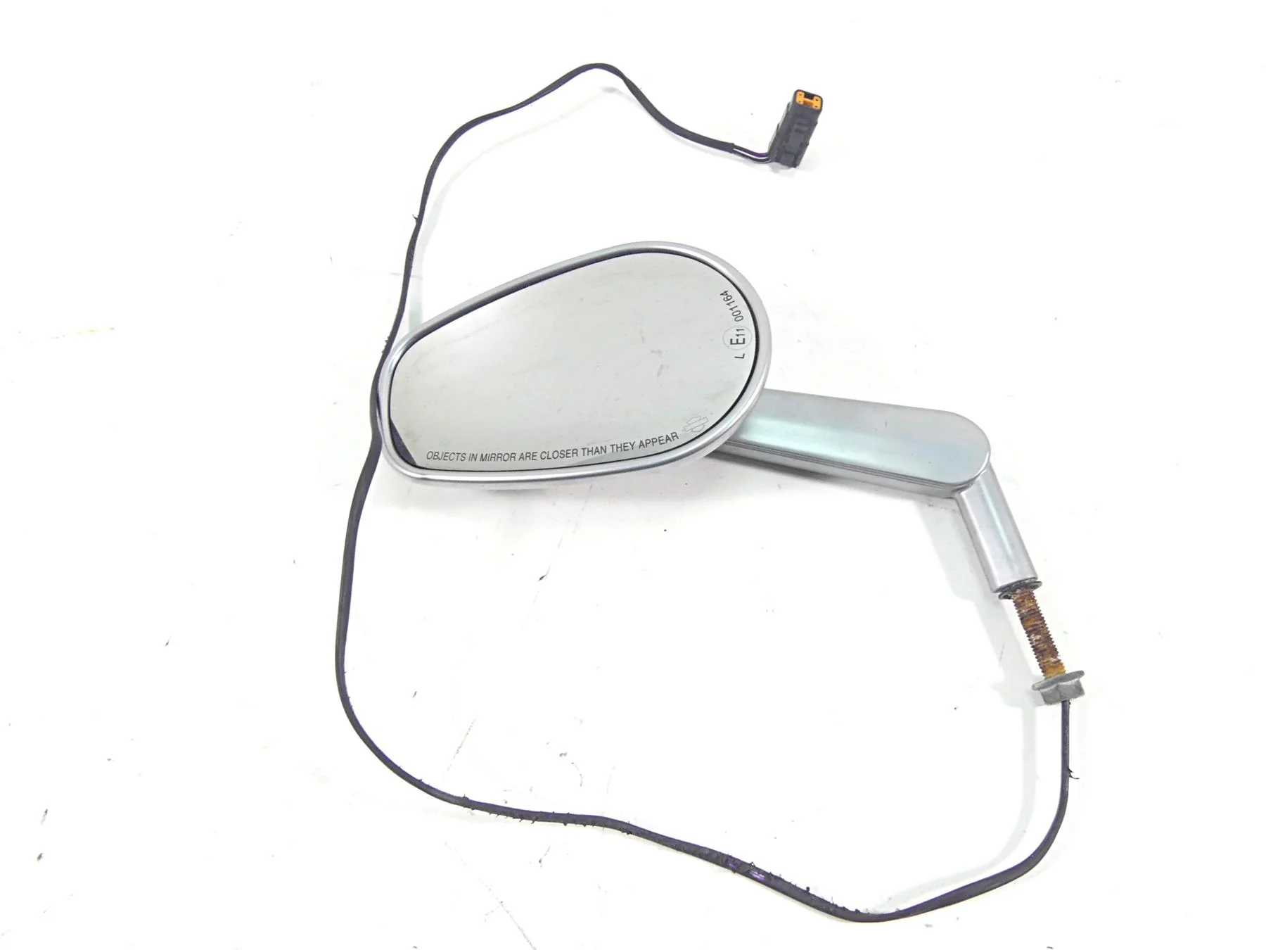 2013 Harley VRSCF Muscle Vrod Left Rear View Mirror Blinker Set 92095-09 - Image 7