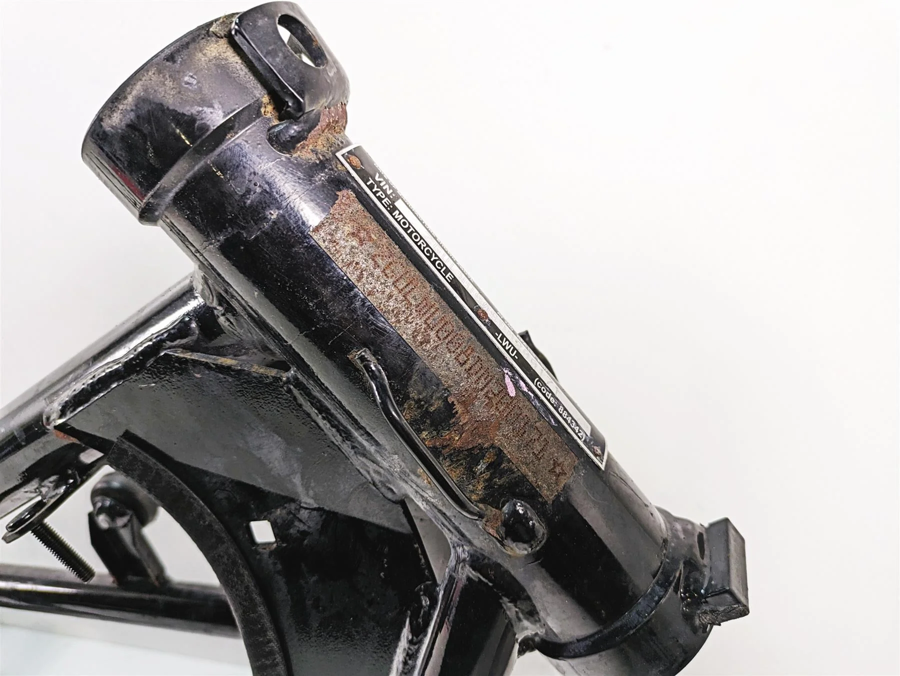 2013  Moto Guzzi V7 750 Stone Straight Main Frame Chassis With Clear Texas Title 887837 - Image 12
