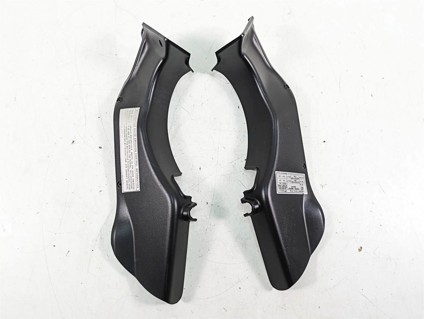2013 MV Agusta F3 675 ERA Air Inlet Duct Cover Fairing Set 8000B5467 8000B5466 - Image 4