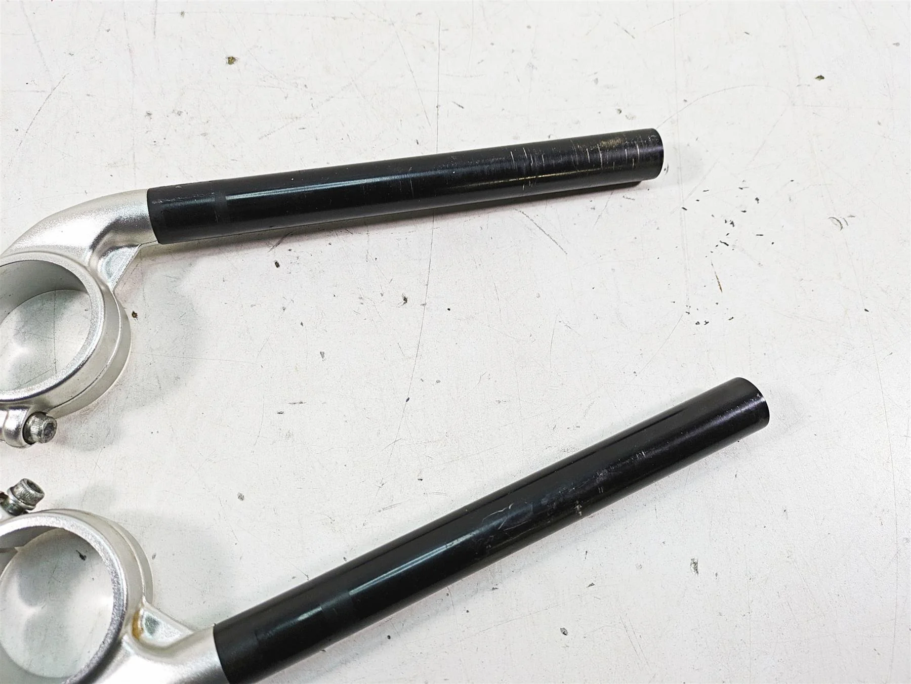 2013 MV Agusta F3 675 ERA Clip On Handlebar Handle Bar Set 8000B5677 8000B5676 - Image 8