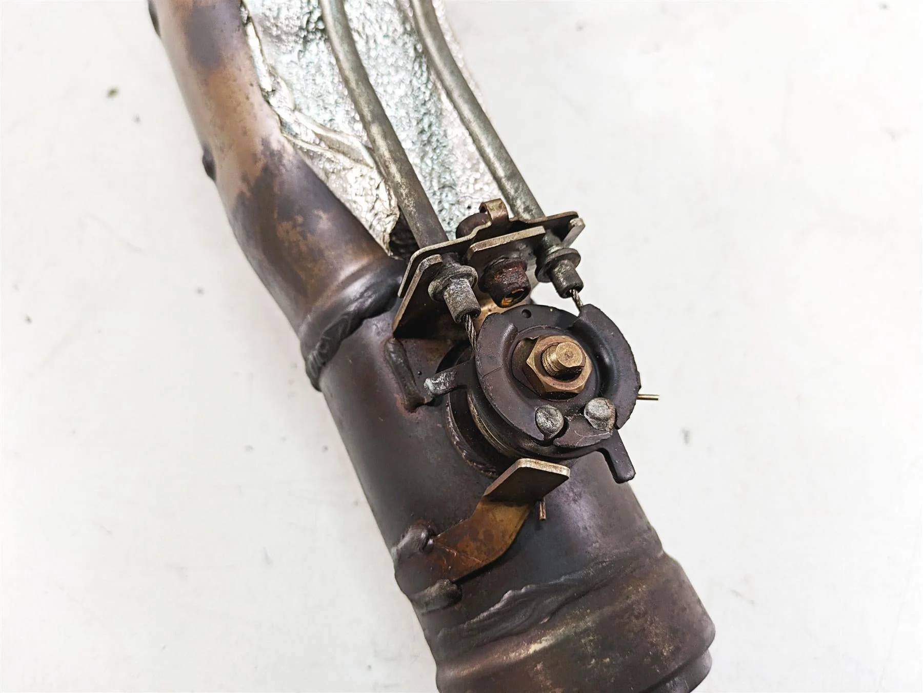 2013 MV Agusta F3 675 ERA Exhaust Header & Valve Actuator - Read 8A00B5825 - Image 5
