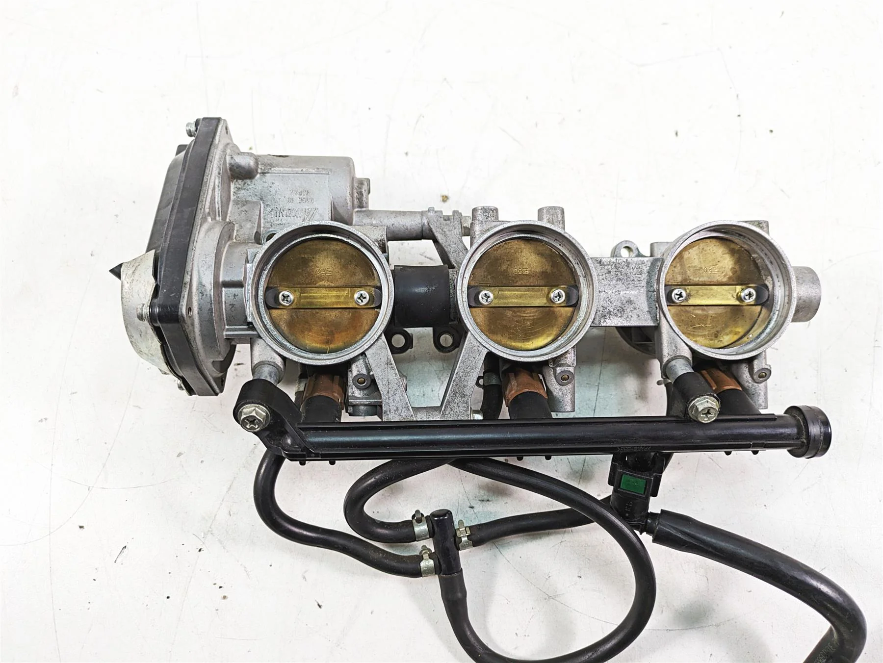 2013 MV Agusta F3 675 ERA Mikuni Throttle Body Bodies Fuel Injection 8000B5347 - Image 5