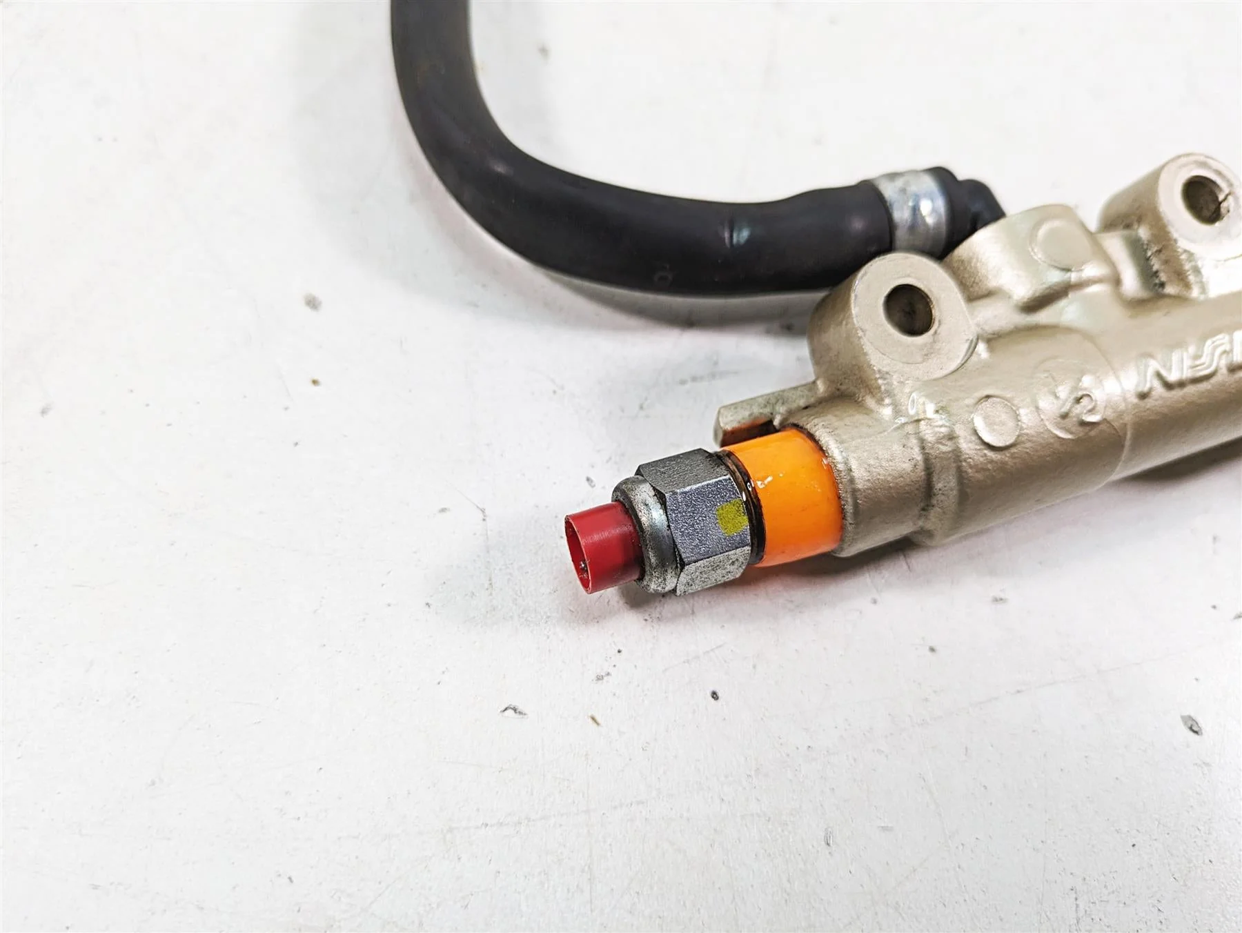 2013 MV Agusta F3 675 ERA Nissin Rear Brake Master Cylinder 1/2" -Read 800089313 - Image 2