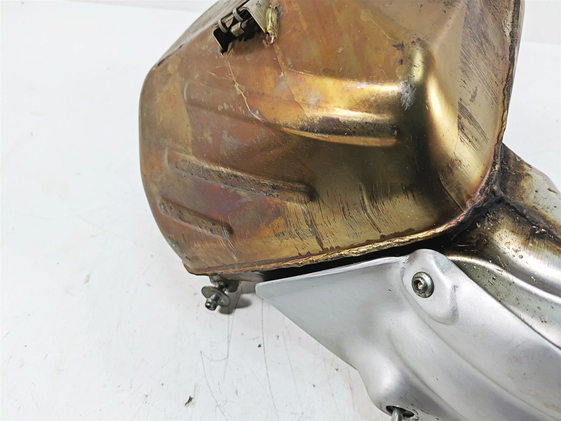 2013 MV Agusta F3 675 ERA Oem Exhaust Muffler Silencer Pipe 8A00B5865 - Image 9