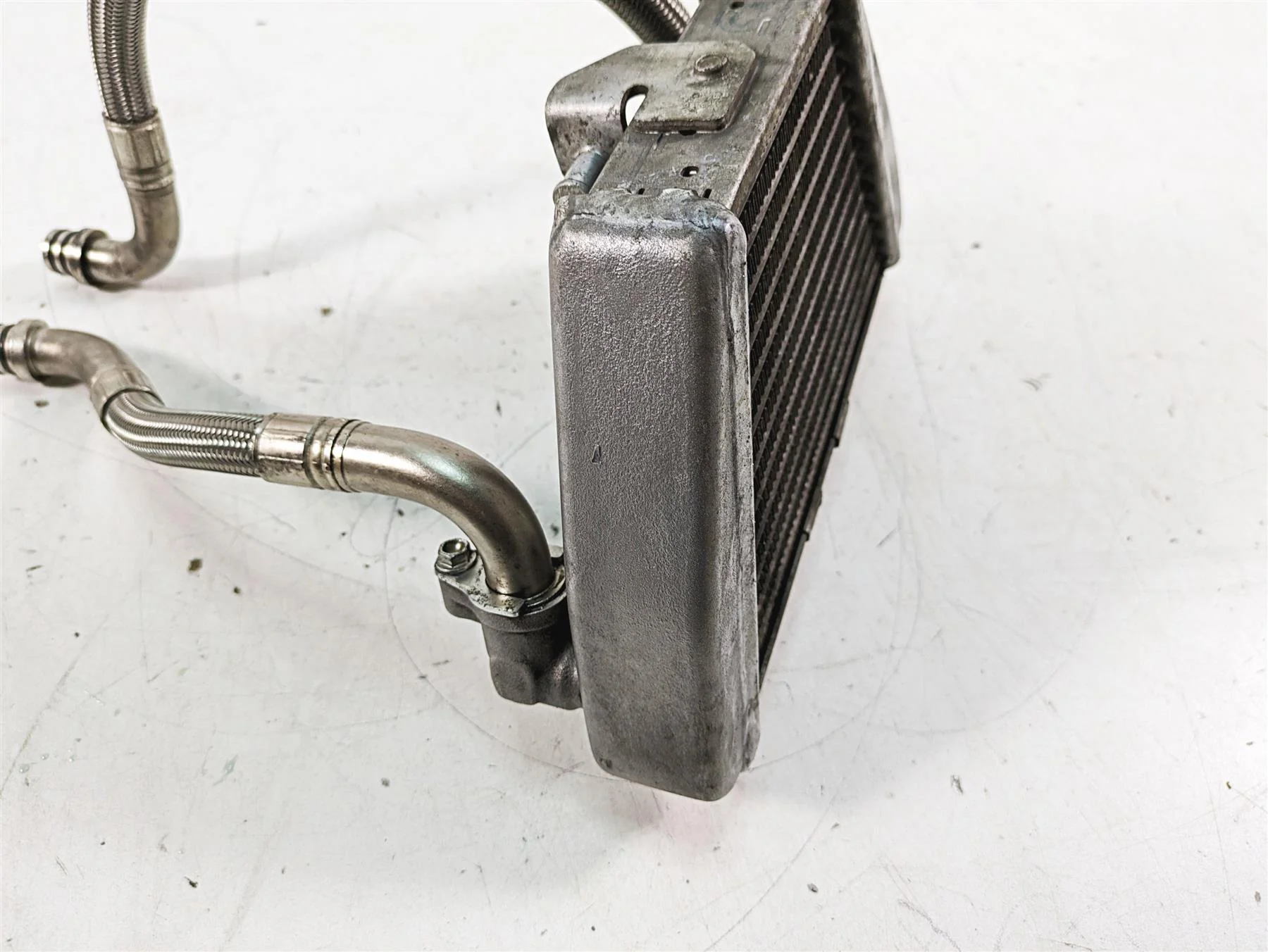 2013 MV Agusta F3 675 ERA Oil Cooler & Lines Hoses 8000B6647 - Image 9