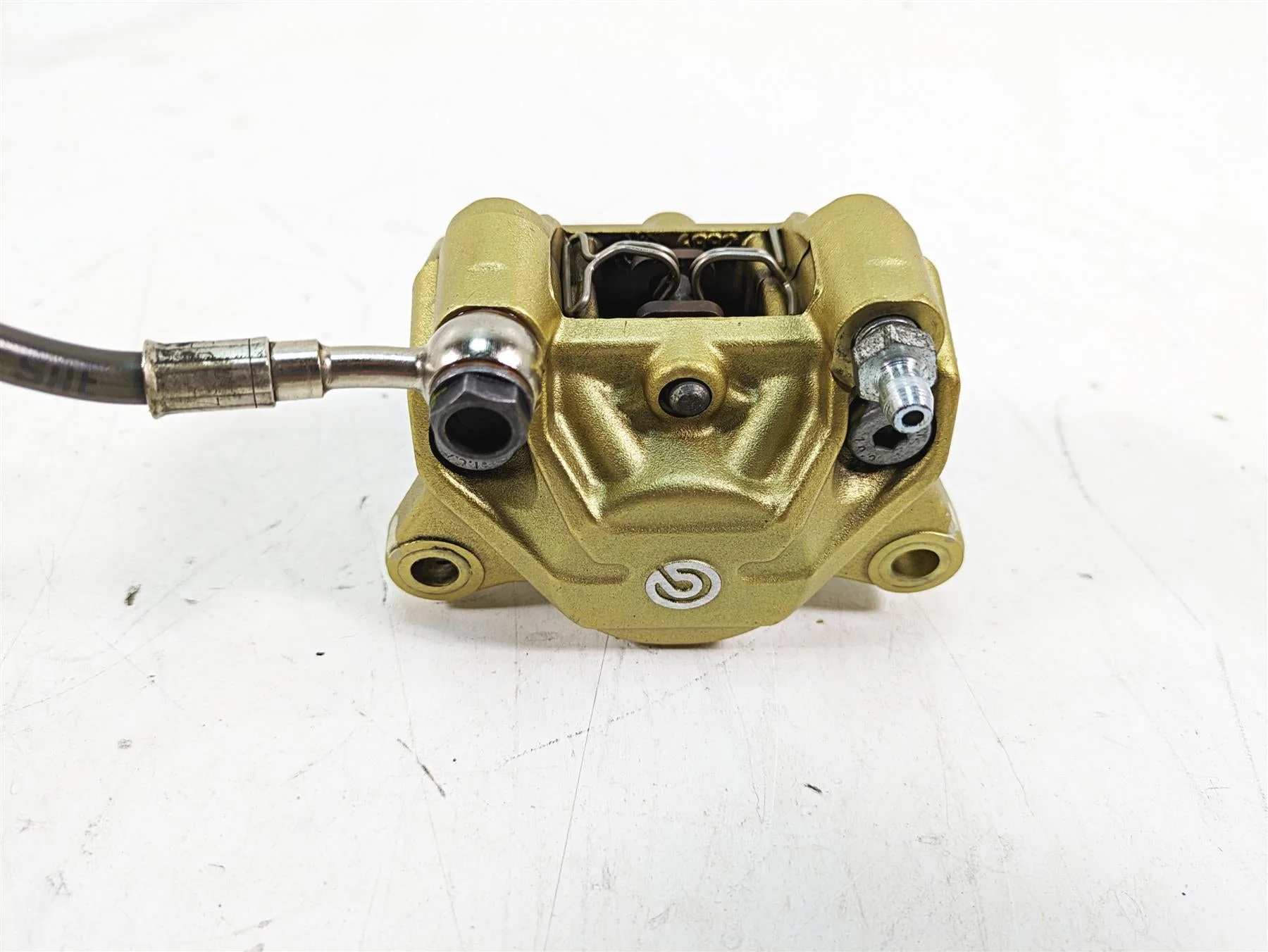 2013 MV Agusta F3 675 ERA Rear Brembo Brake Caliper + Line 8000B5204 - Image 5