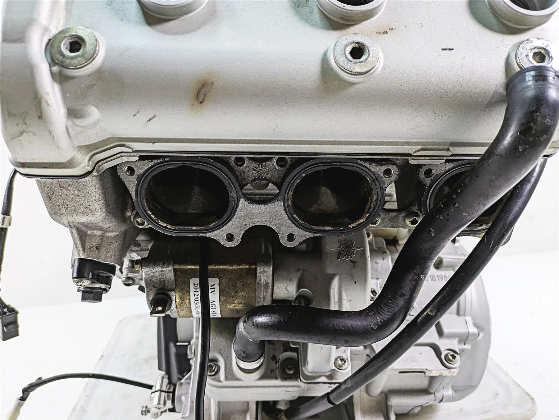 2013 MV Agusta F3 675 ERA Running Engine Motor Tranny 8k Only - Video 8000B1981 - Image 7