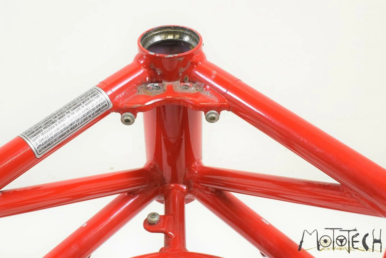 2013 MV Agusta F3 675 ERA Straight Main Frame Chassis SLVG TTL 8000B6515 - Image 11