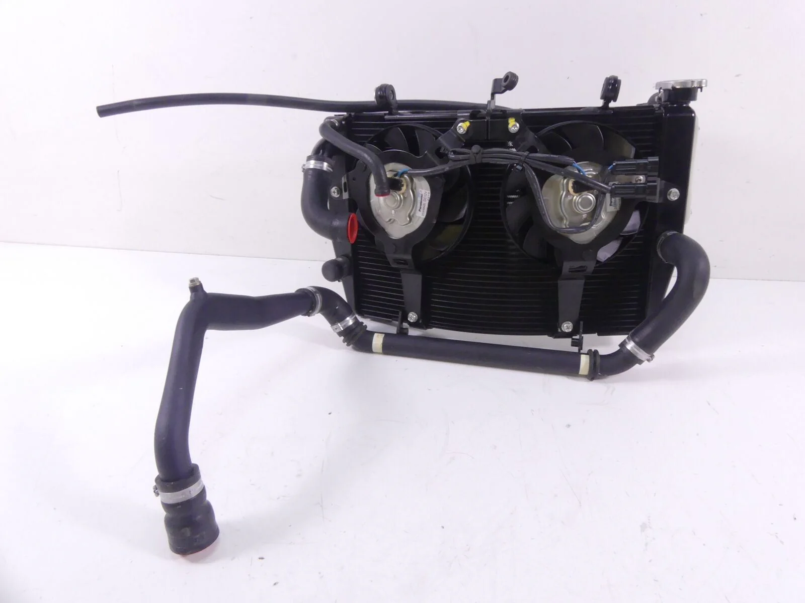 2013 Mv Agusta F4RR Coolant Radiator Fan Hoses Reservoir - No Leaks 8000B3422