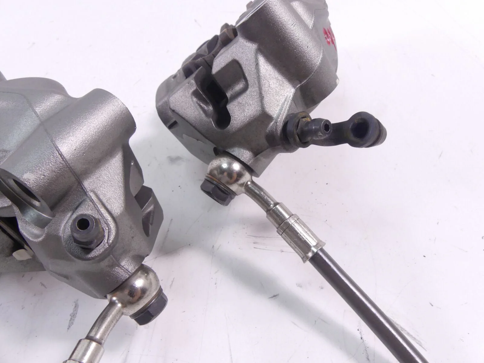 2013 Mv Agusta F4RR Front Brembo Brake Caliper &Lines Set 1690miles 8000B7547 - Image 9