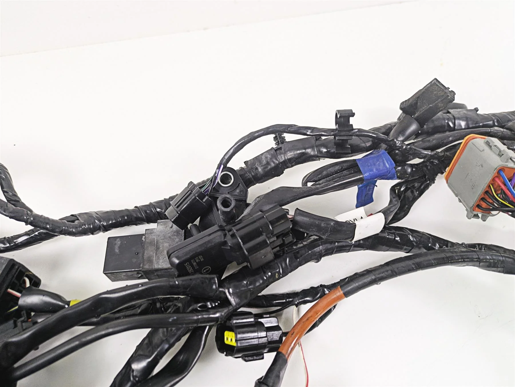 2013 Triumph Bonneville Main Wiring Harness Loom - No Cuts T2506774 - Image 4