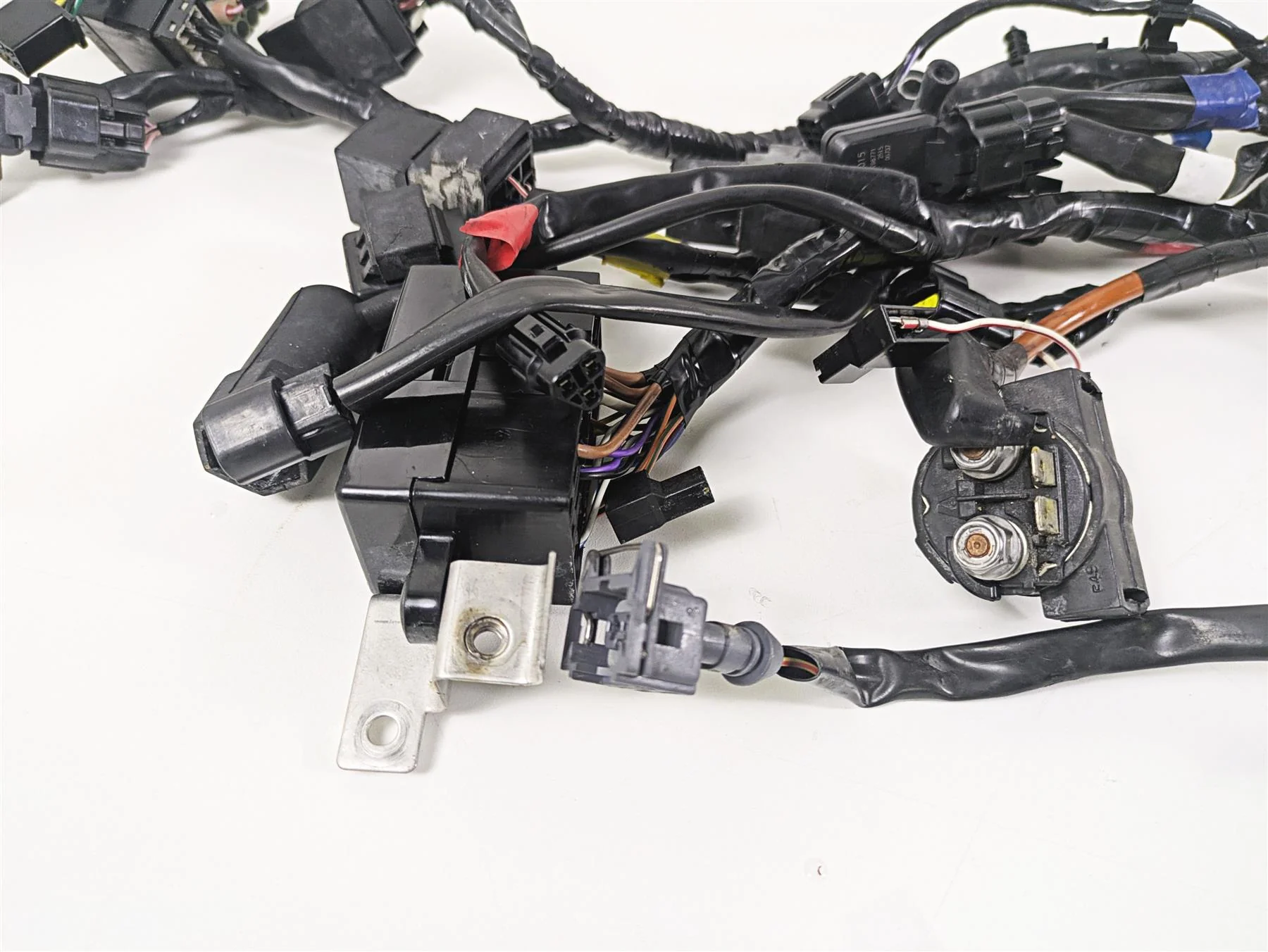 2013 Triumph Bonneville Main Wiring Harness Loom - No Cuts T2506774 - Image 5