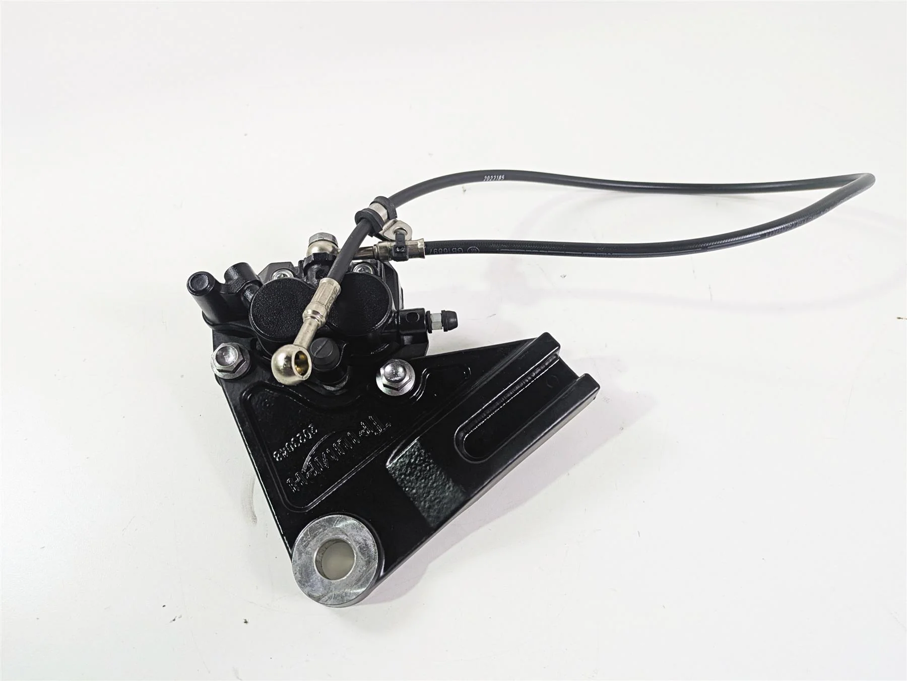 2013 Triumph Bonneville Nissin Rear Brake Caliper & Bracket T2020239 - Image 12