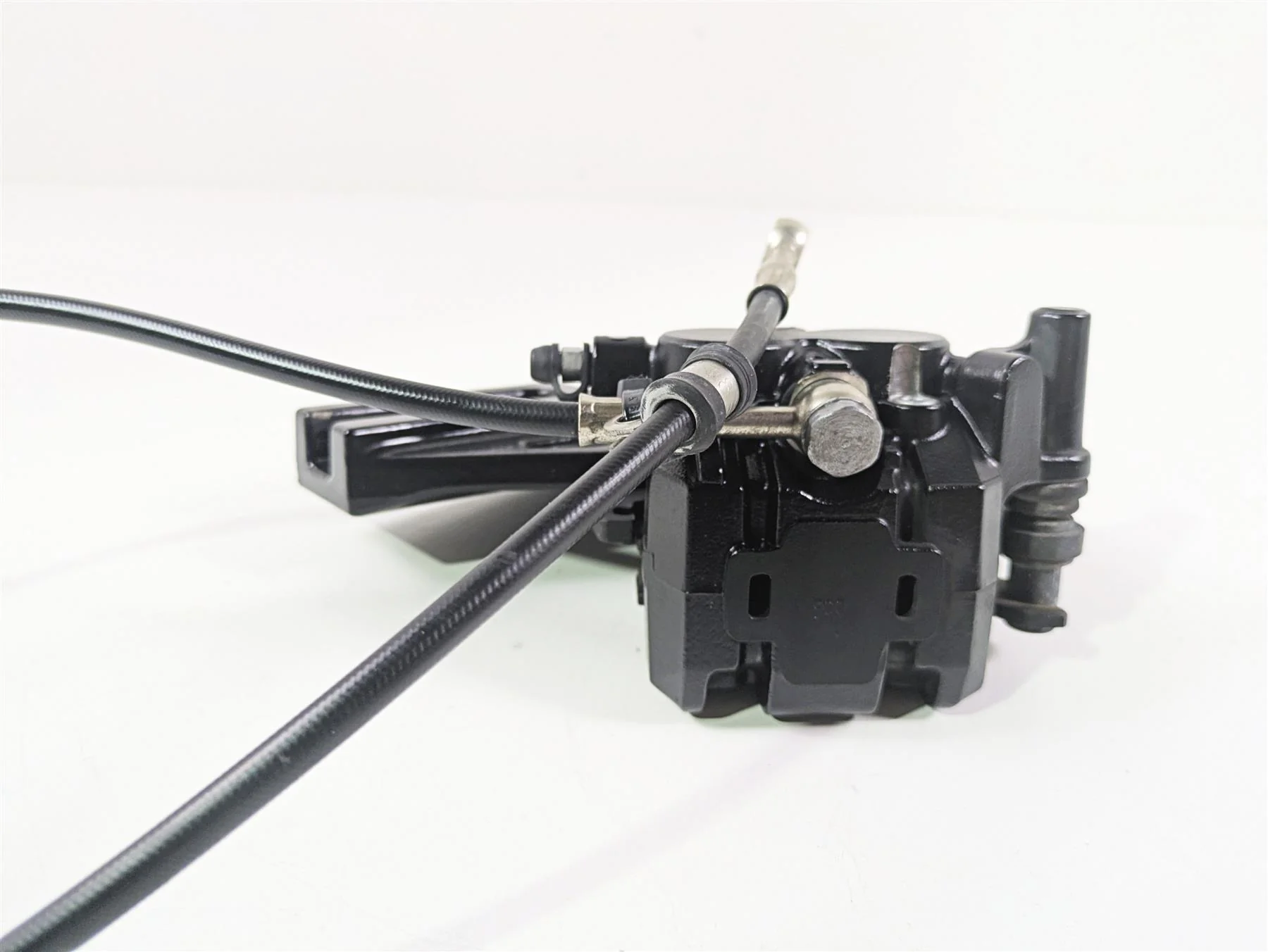 2013 Triumph Bonneville Nissin Rear Brake Caliper & Bracket T2020239 - Image 4