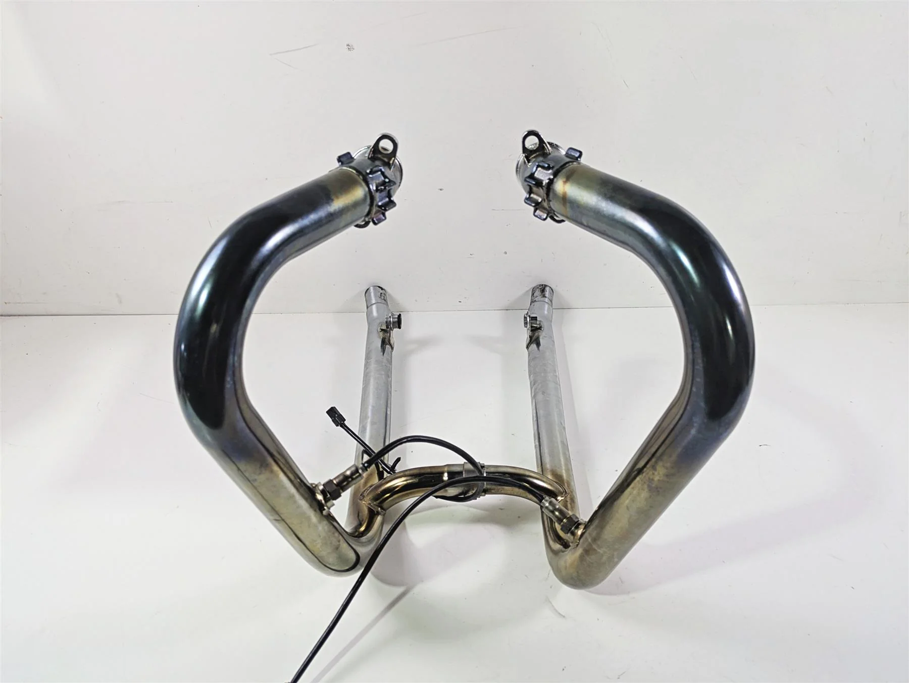 2013 Triumph Bonneville Stock Exhaust Header Set T2206220 T2206225 - Image 2