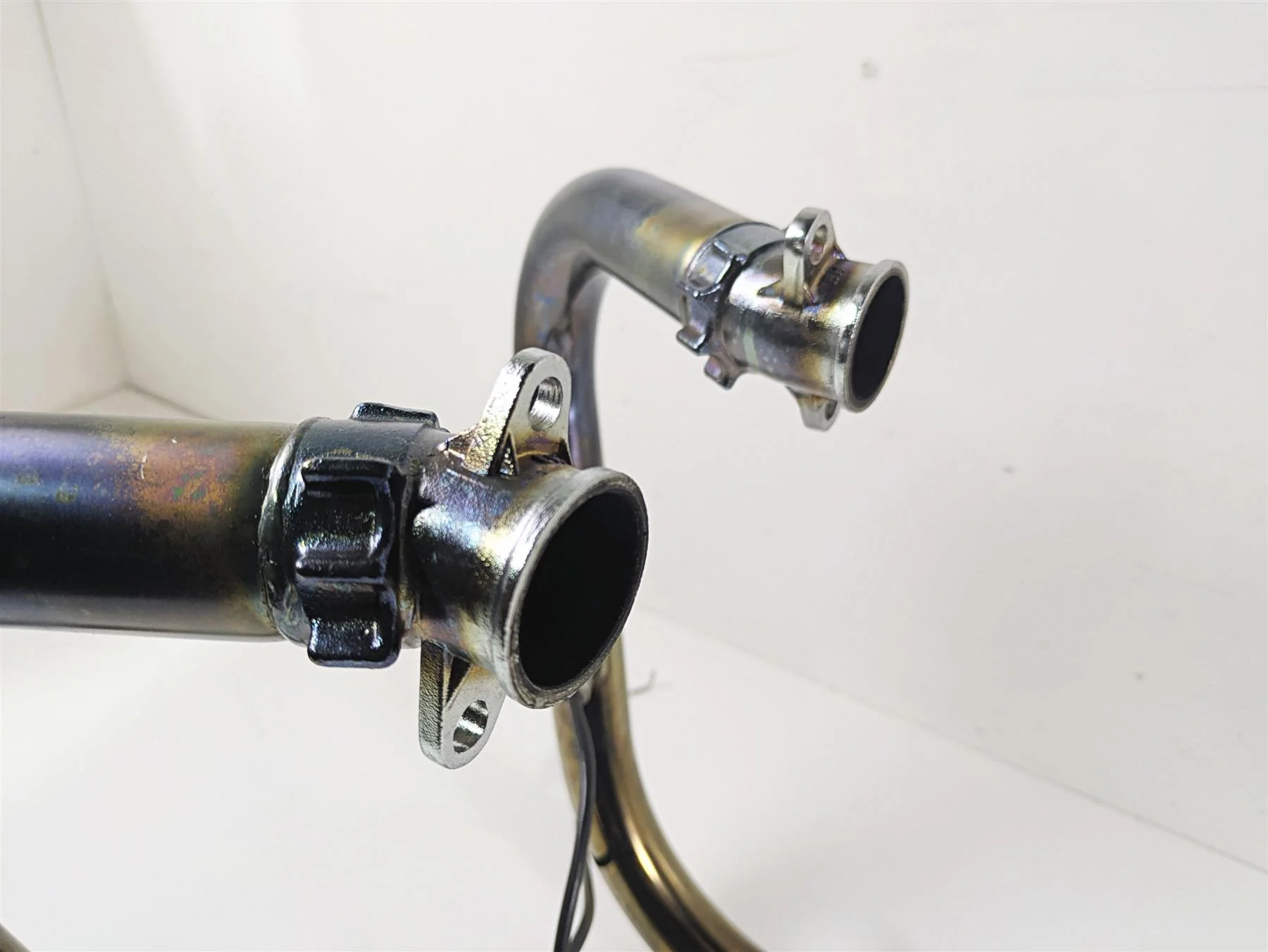 2013 Triumph Bonneville Stock Exhaust Header Set T2206220 T2206225 - Image 9